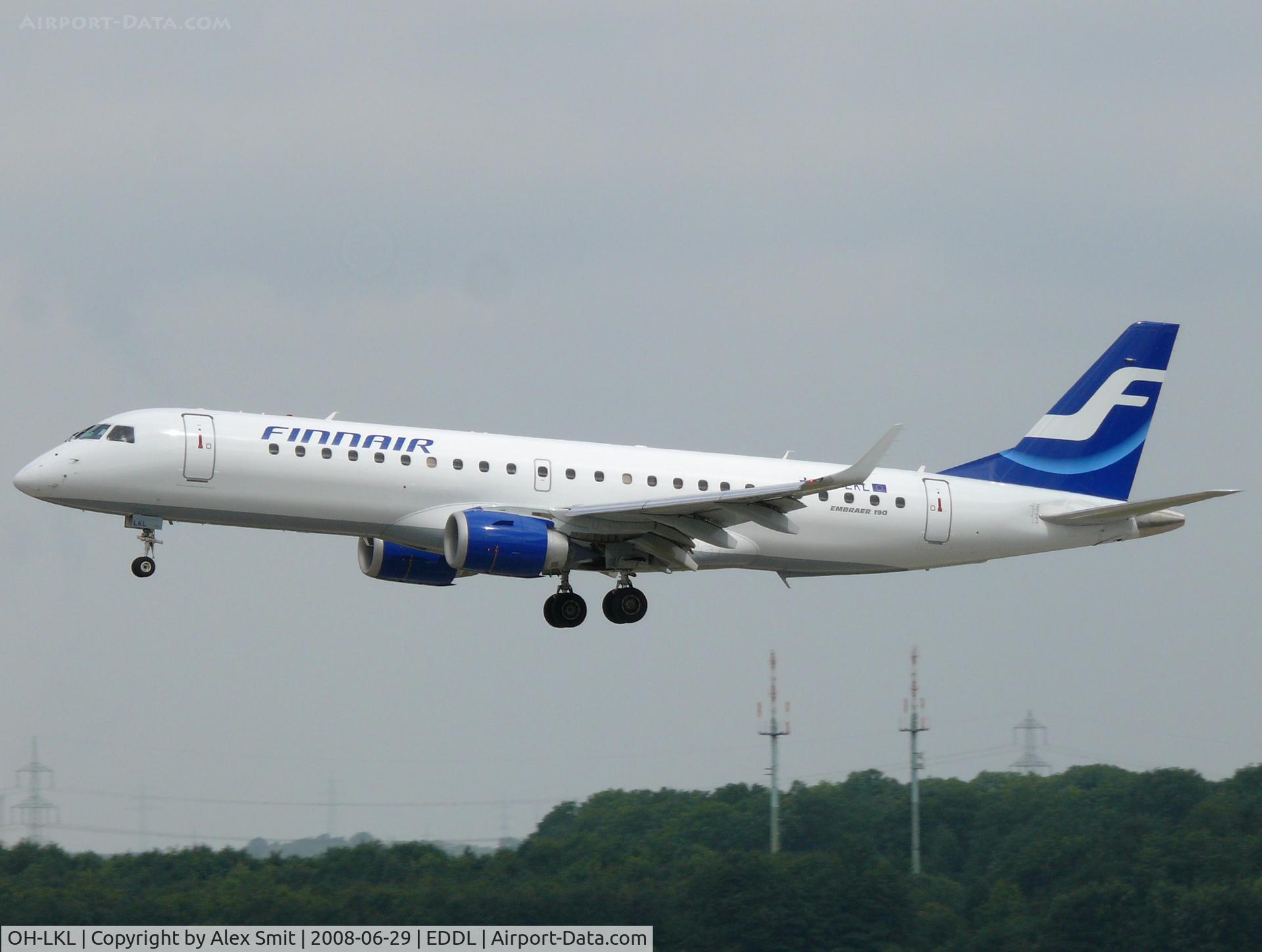 OH-LKL, 2007 Embraer 190LR (ERJ-190-100LR) C/N 19000153, Embraer ERJ190-100LR OH-LKL Finnair