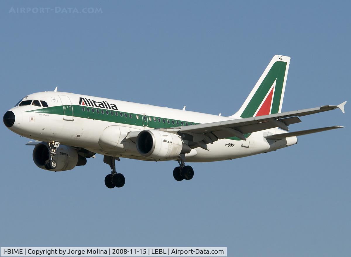 I-BIME, 2002 Airbus A319-112 C/N 1740, 