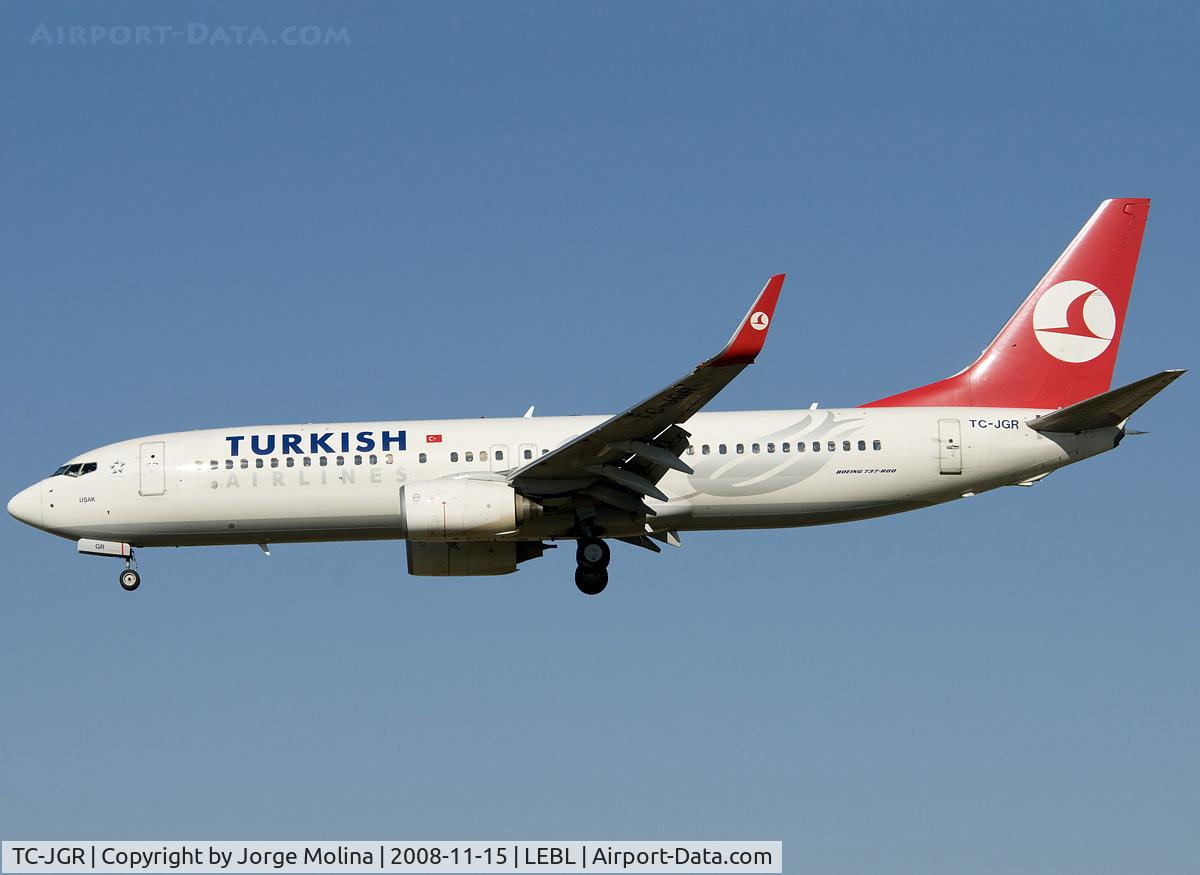 TC-JGR, 2006 Boeing 737-8F2 C/N 34415, 