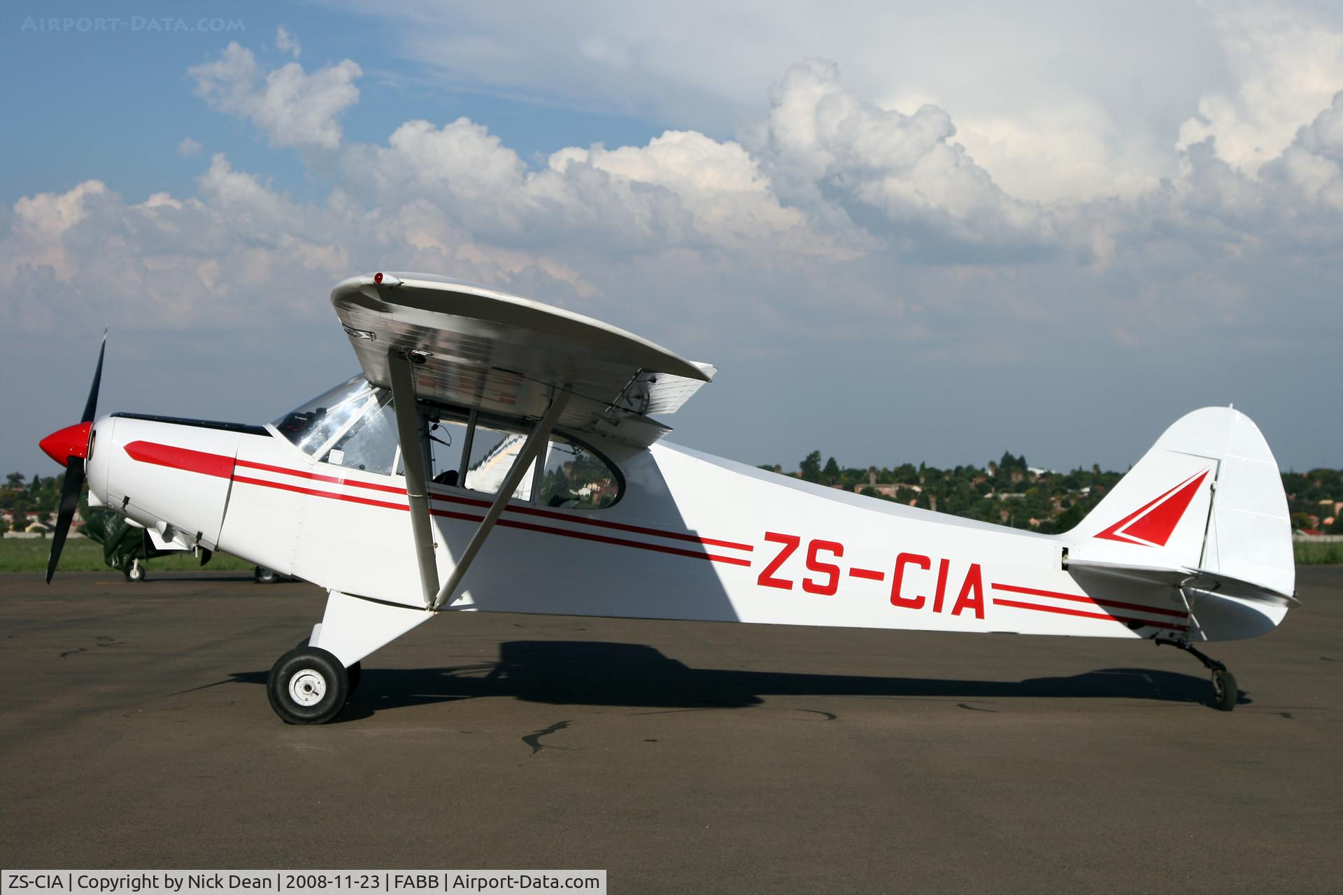 ZS-CIA, Piper PA-18-150 Super Cub Super Cub C/N 18-6128, FABB Brakpan South Africa