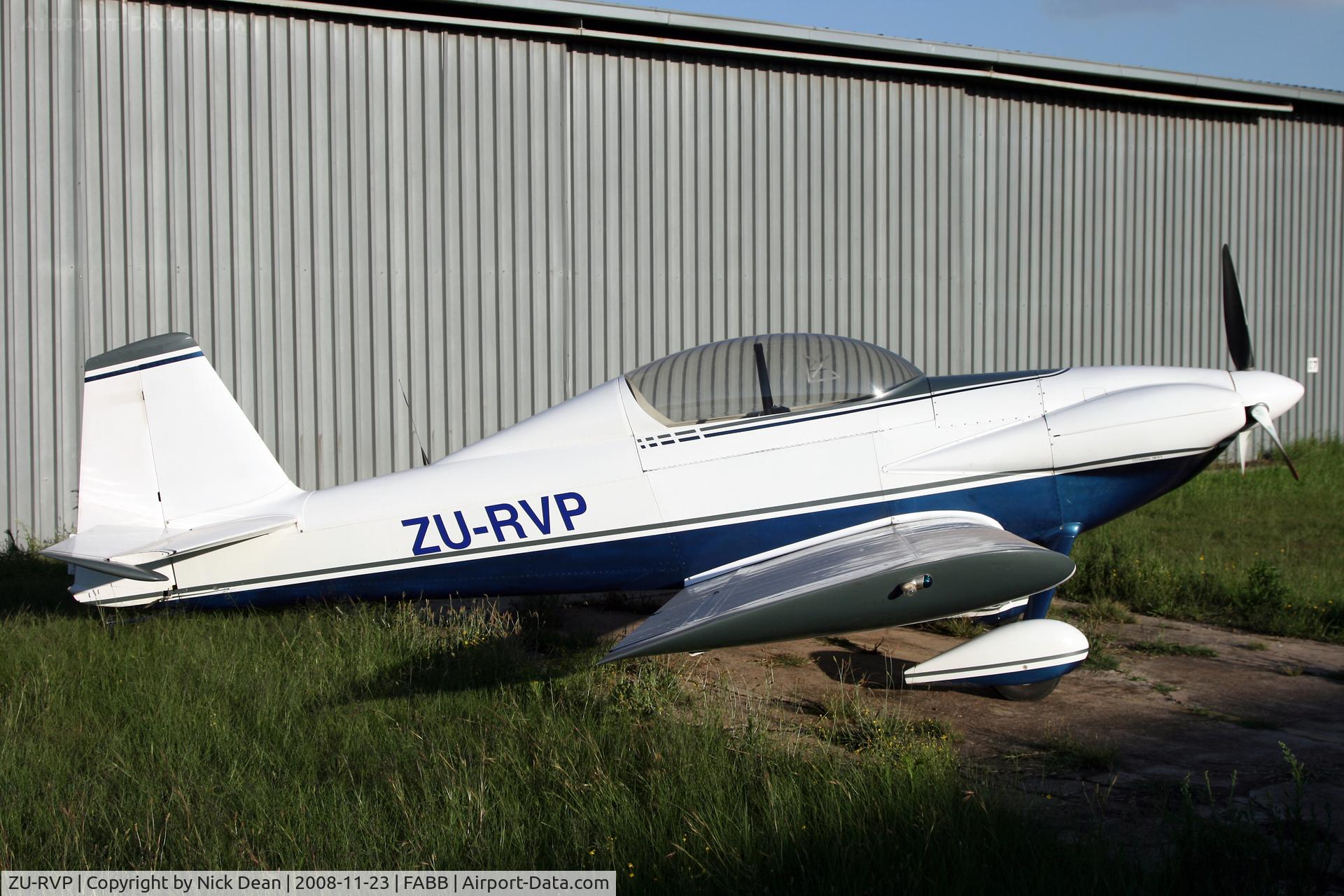 ZU-RVP, Vans RV-4 C/N 742, FABB Brakpan South Africa