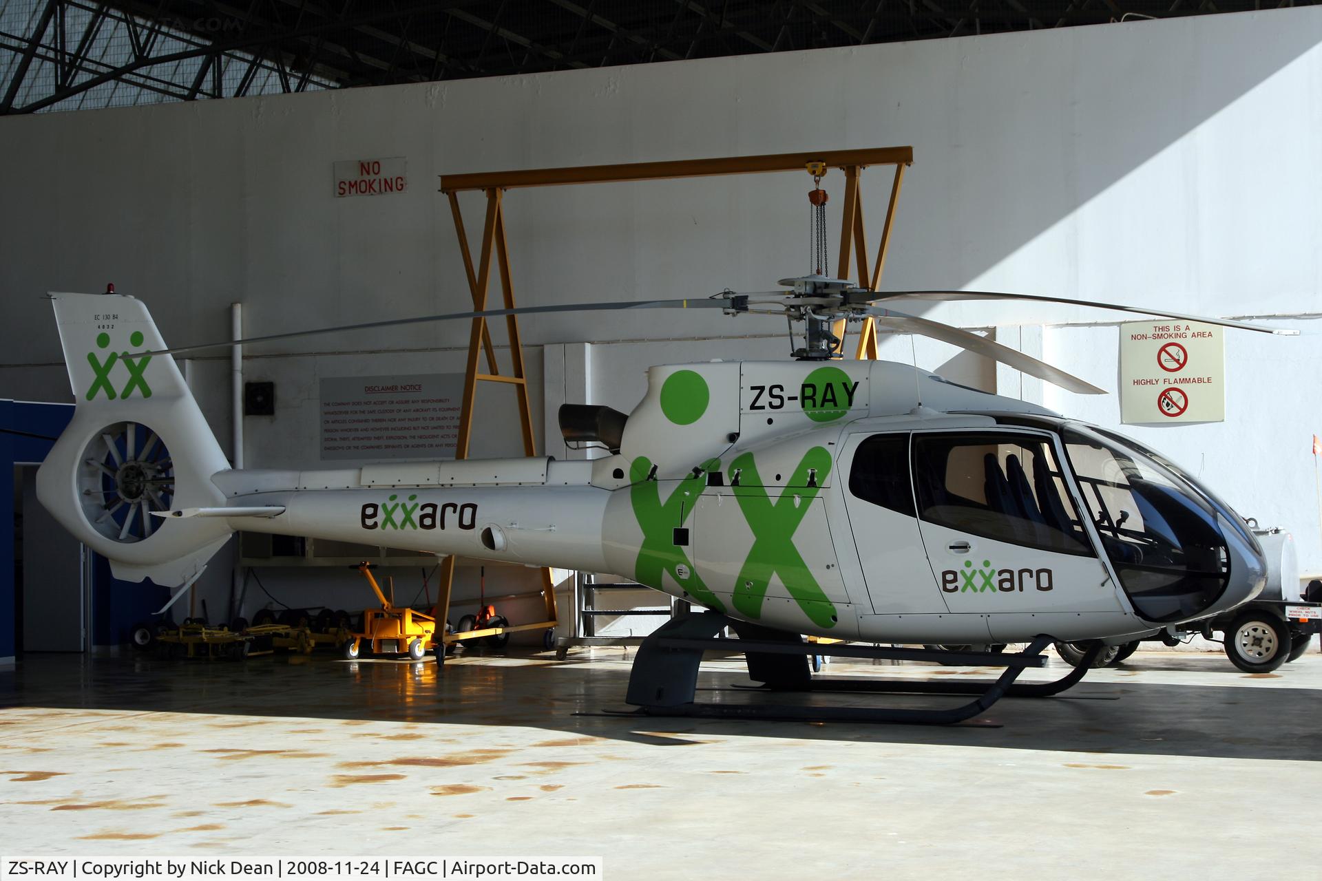 ZS-RAY, Eurocopter EC-130B-4 (AS-350B-4) C/N 4032, FAGC