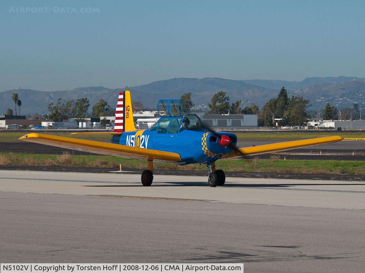 N5102V, 1958 Morrisey 2150 C/N FP-2, N5102V taxiing