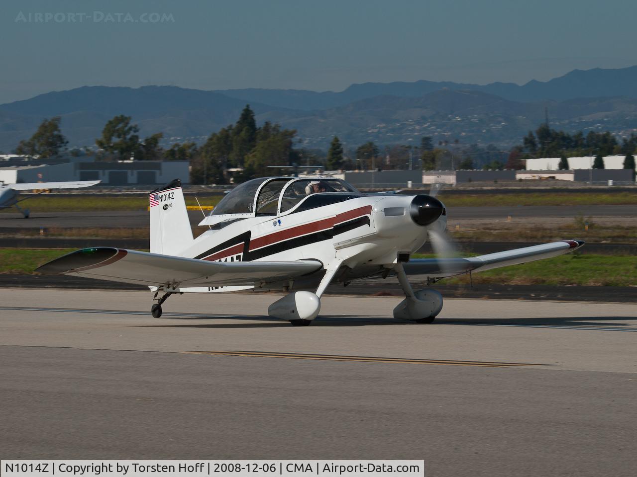 N1014Z, 1970 Thorp T-18 Tiger C/N 108, N1014Z taxiing