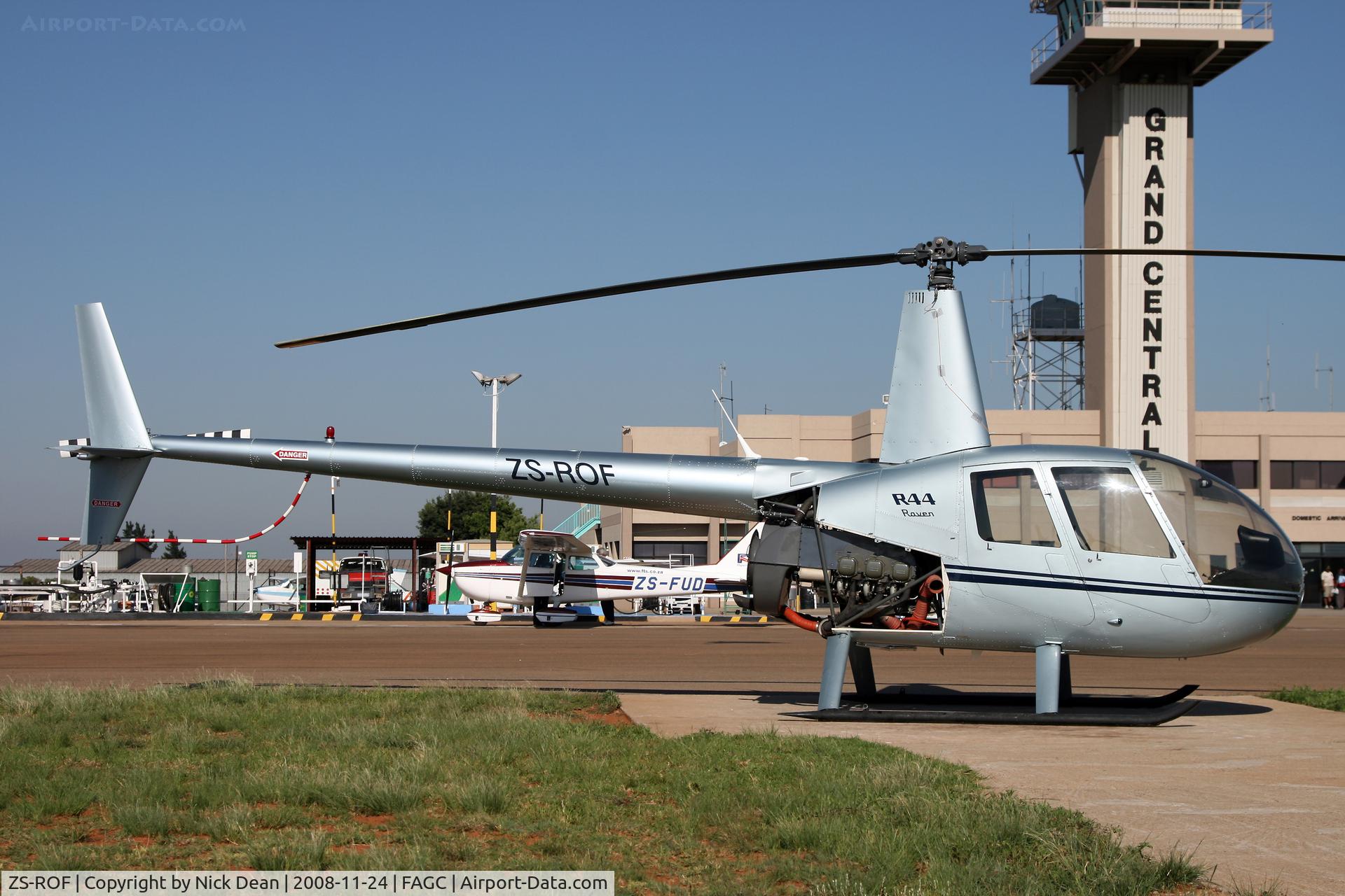 ZS-ROF, Robinson R44 Raven II C/N 1158, FAGC