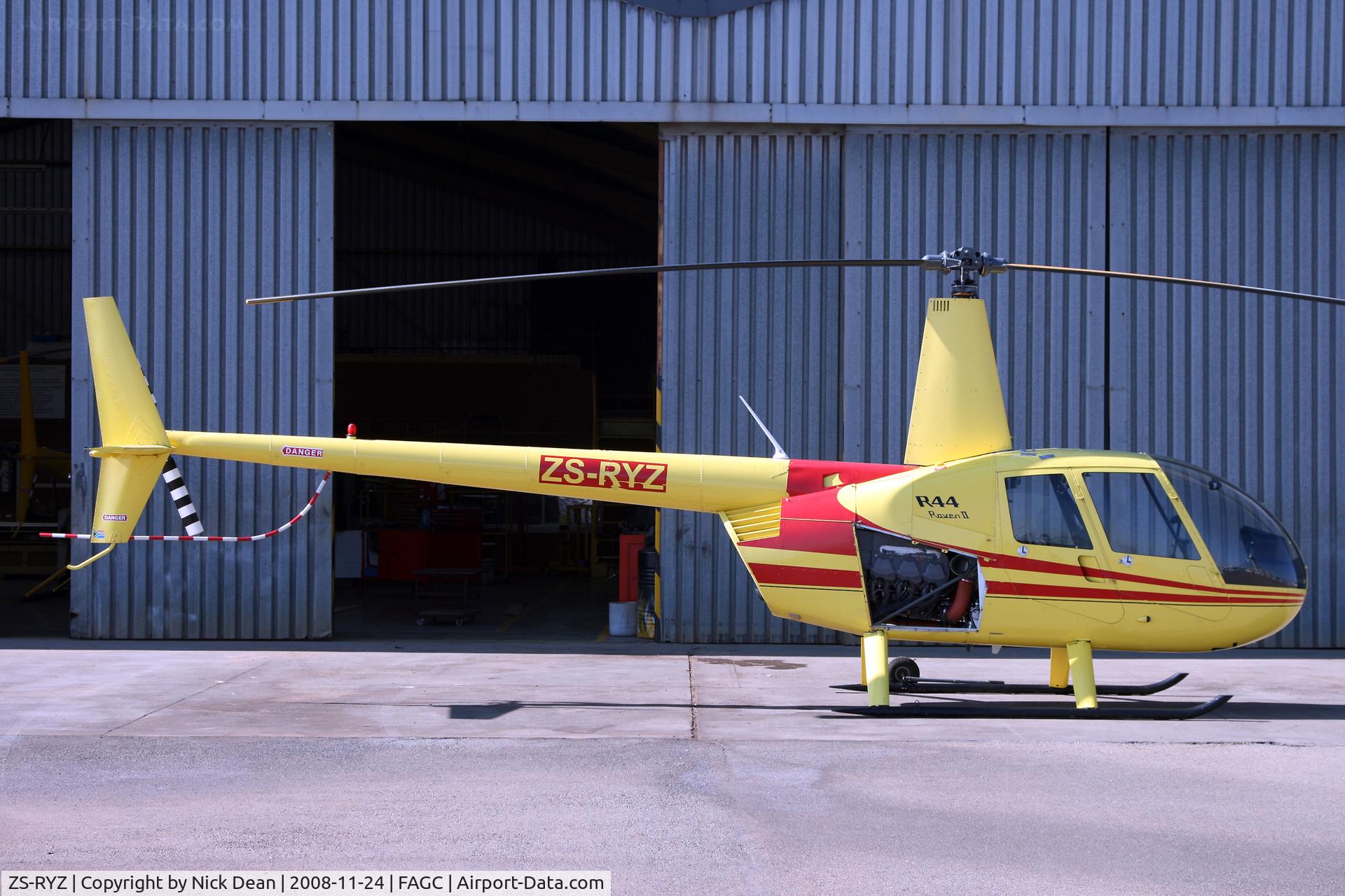 ZS-RYZ, Robinson R44 Raven II C/N 10095, FAGC