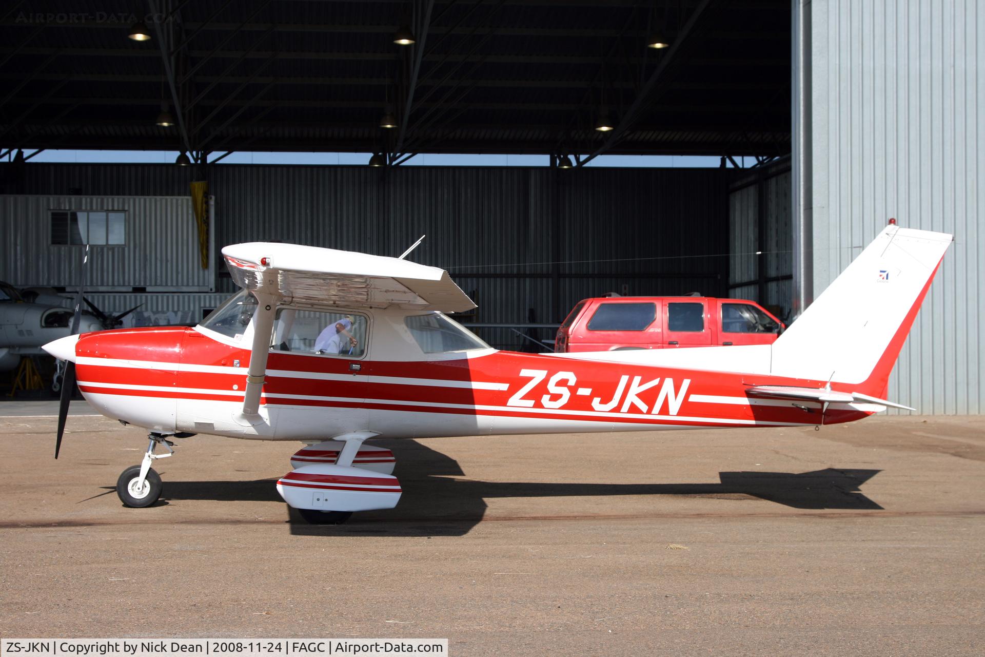 ZS-JKN, 1977 Cessna 150M C/N 15077501, FAGC