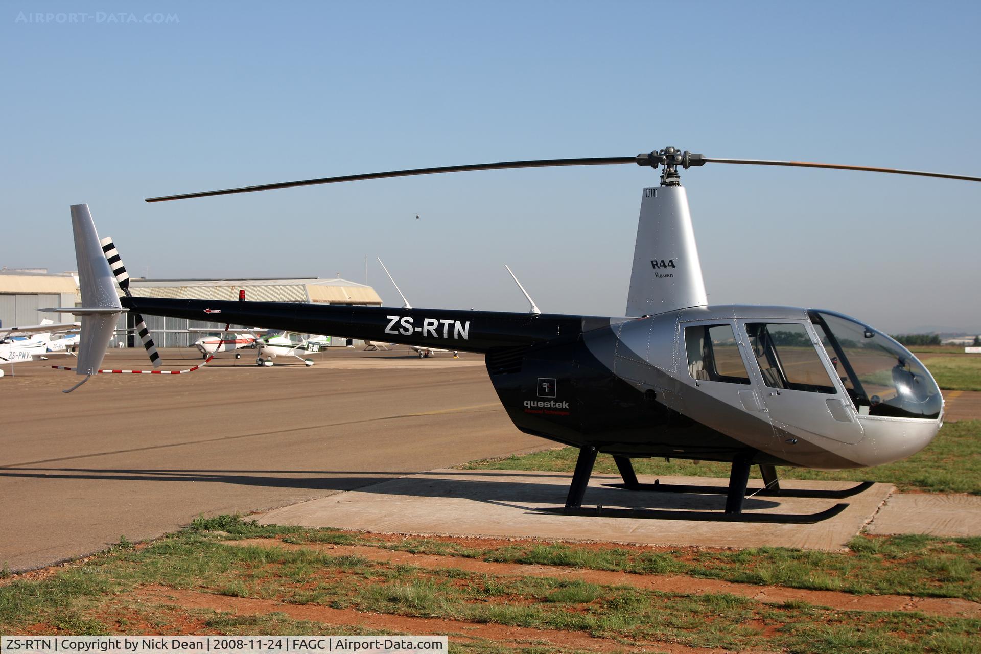 ZS-RTN, Robinson R44 Raven C/N 0873, FAGC