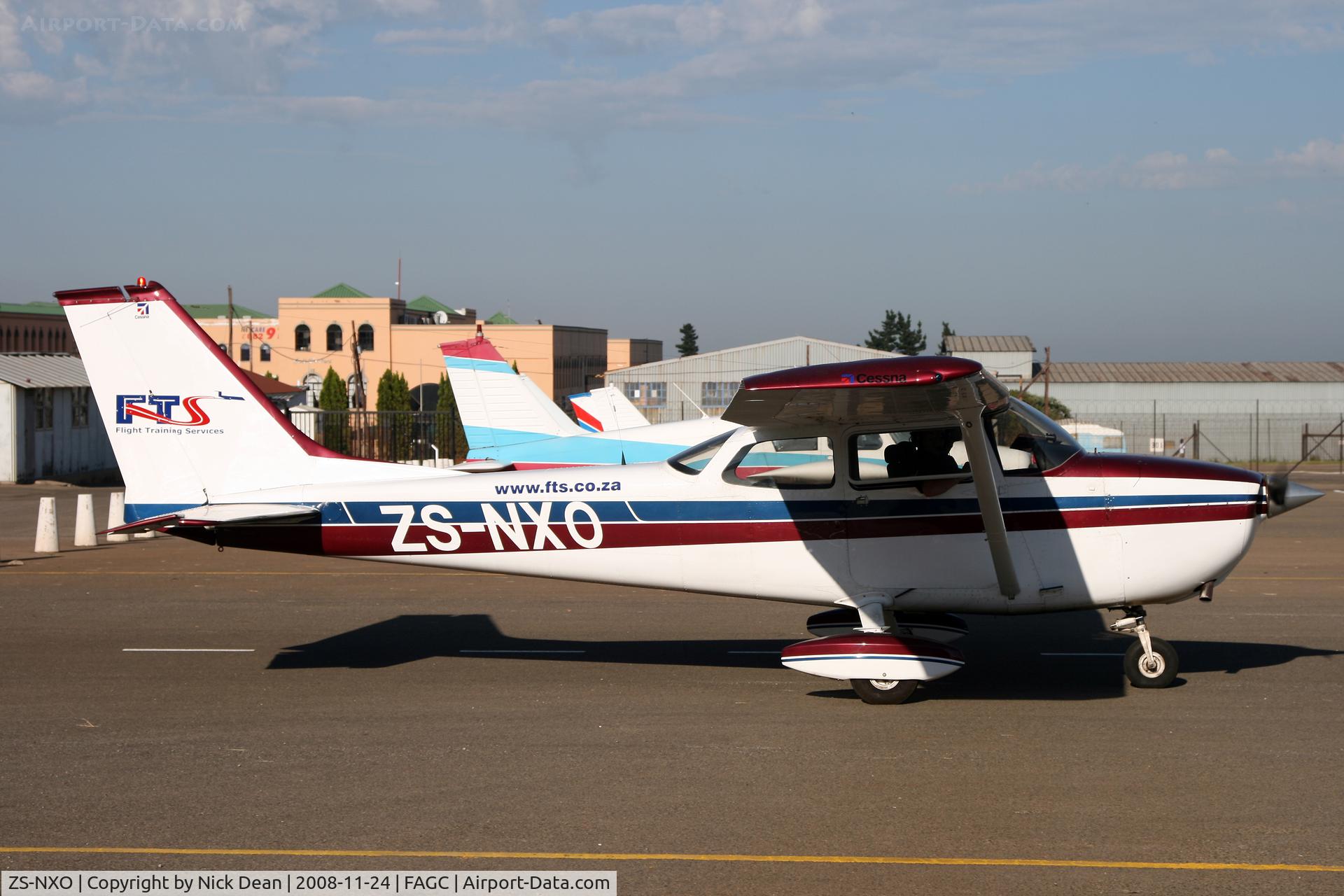 ZS-NXO, Cessna 172L Skyhawk C/N 17259232, FAGC