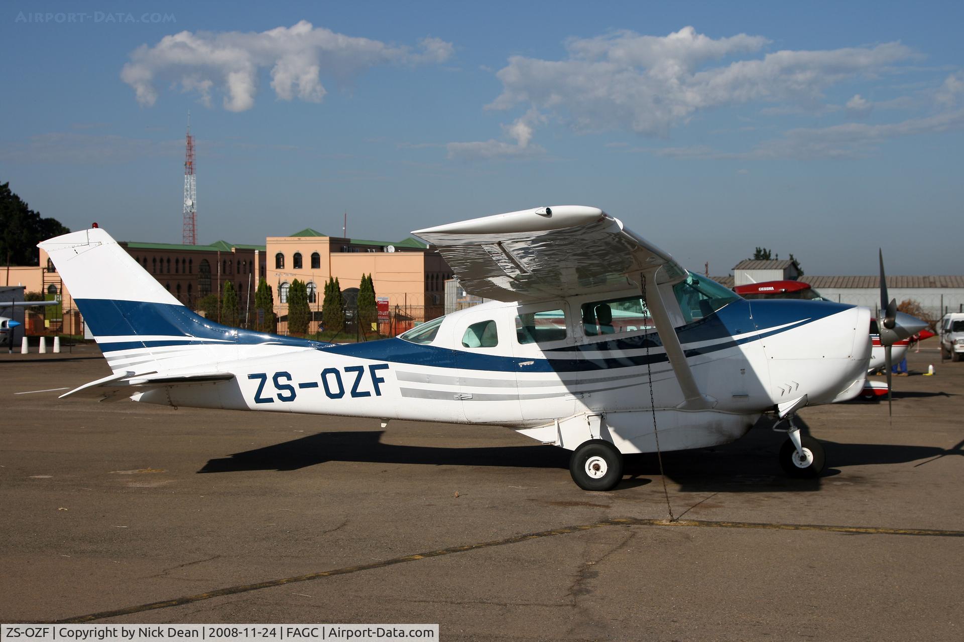 ZS-OZF, Cessna U206C Super Skywagon C/N U206-1160, FAGC