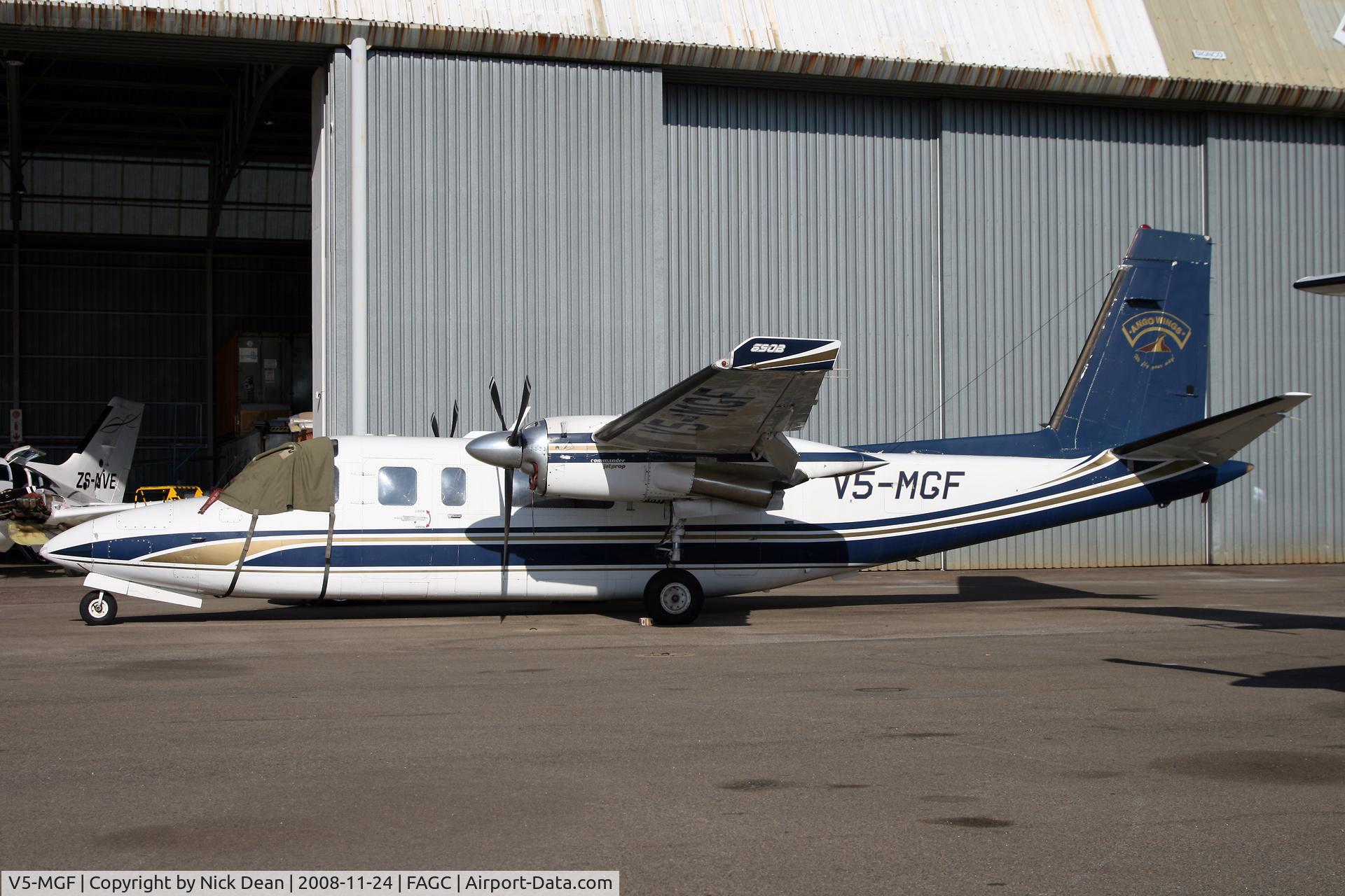 V5-MGF, Rockwell 690B Turbo Commander C/N 11432, FAGC