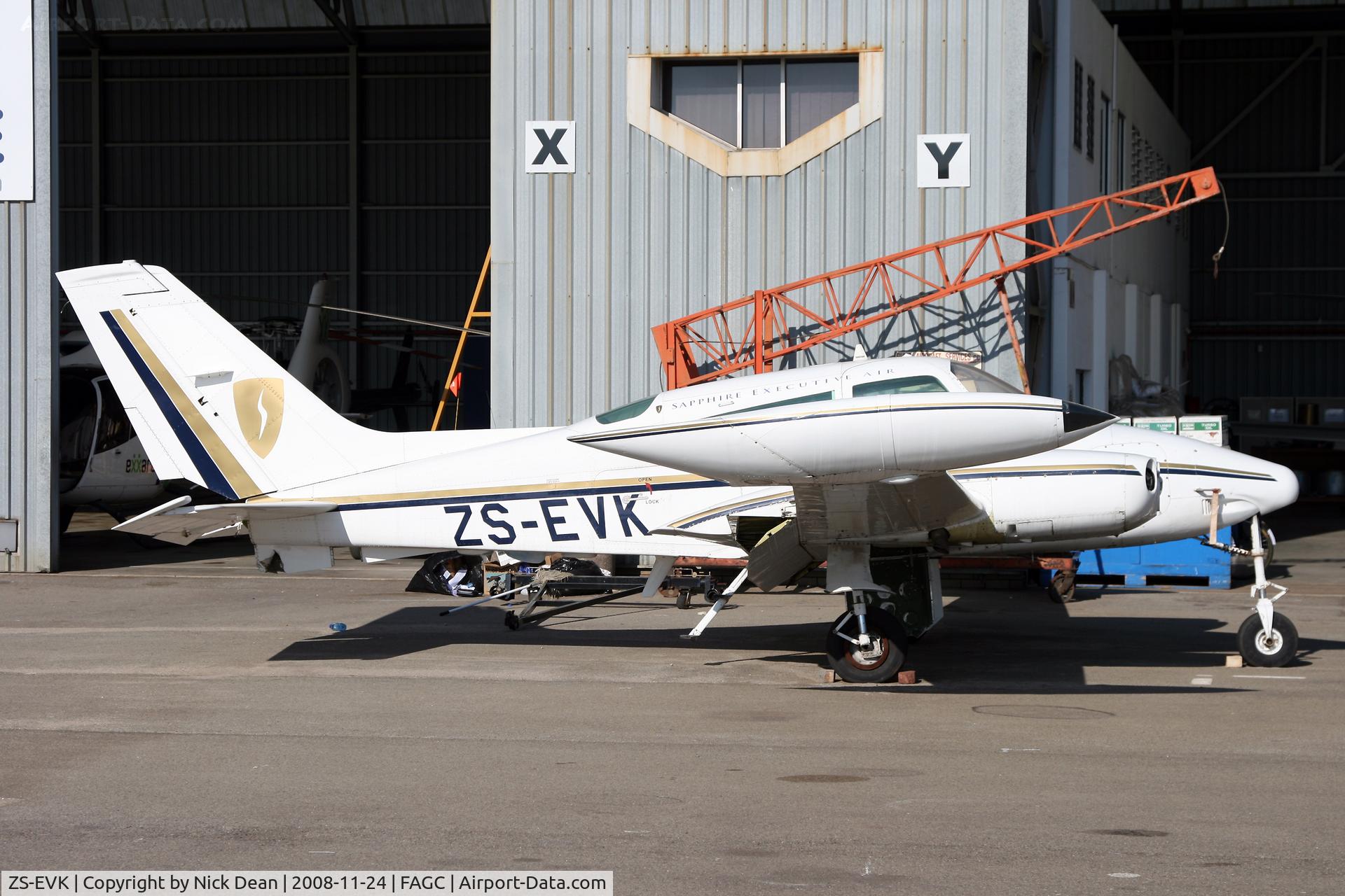 ZS-EVK, 1974 Cessna 310Q C/N 310Q1143, FAGC