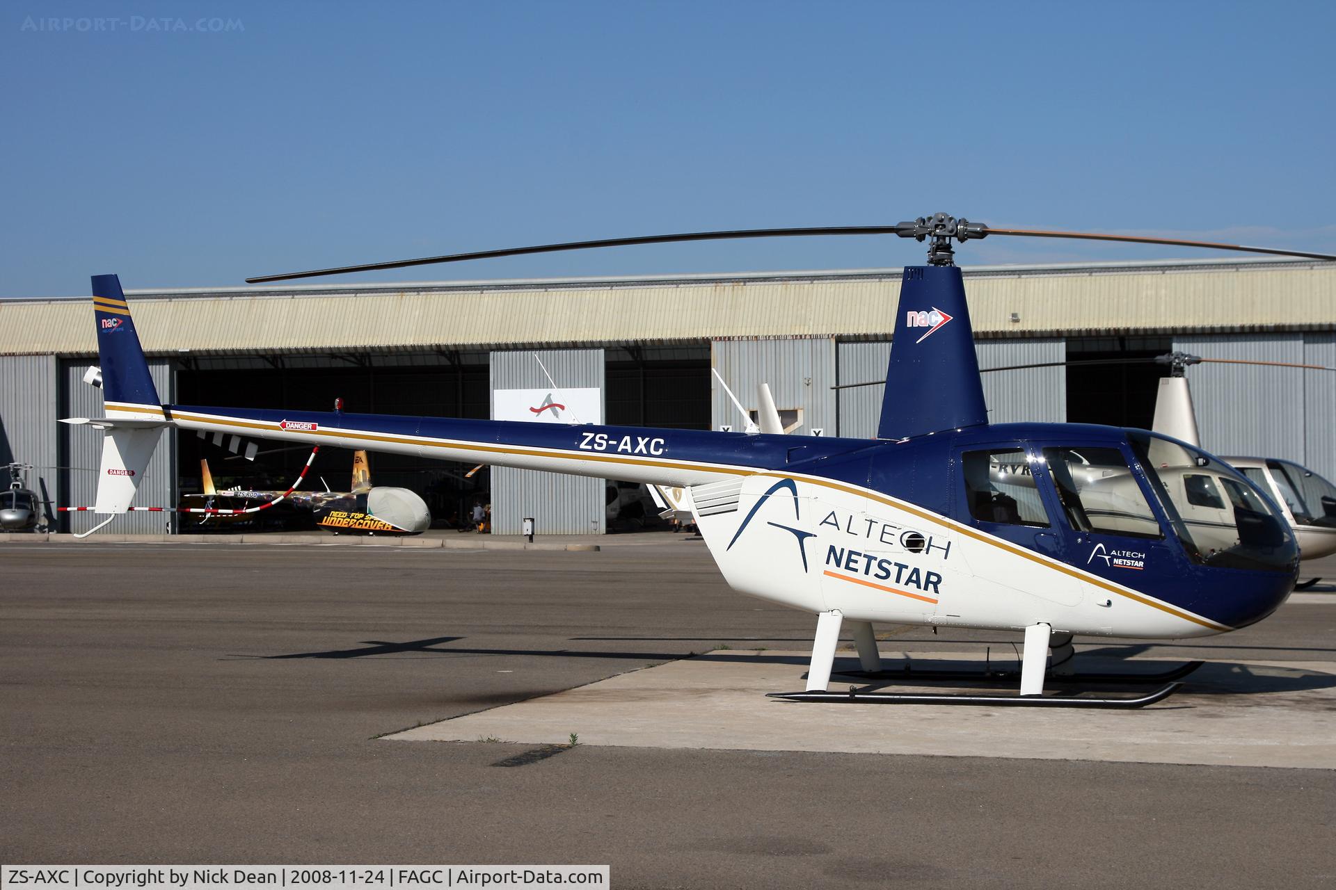 ZS-AXC, Robinson R44 Raven II C/N 11962, FAGC