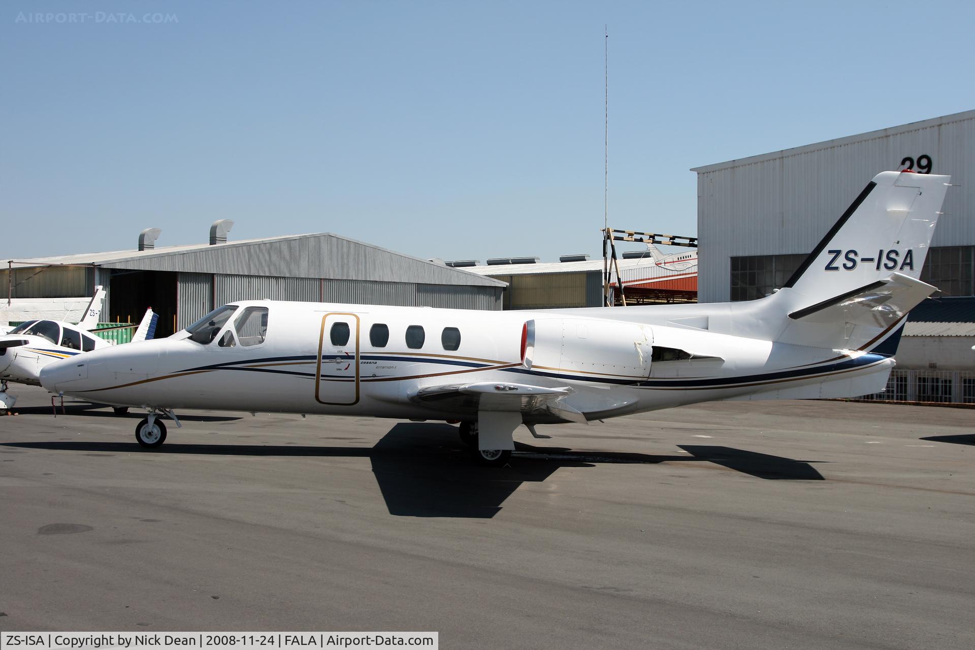 ZS-ISA, 1974 Cessna 500 Citation I C/N 500-0224, FALA