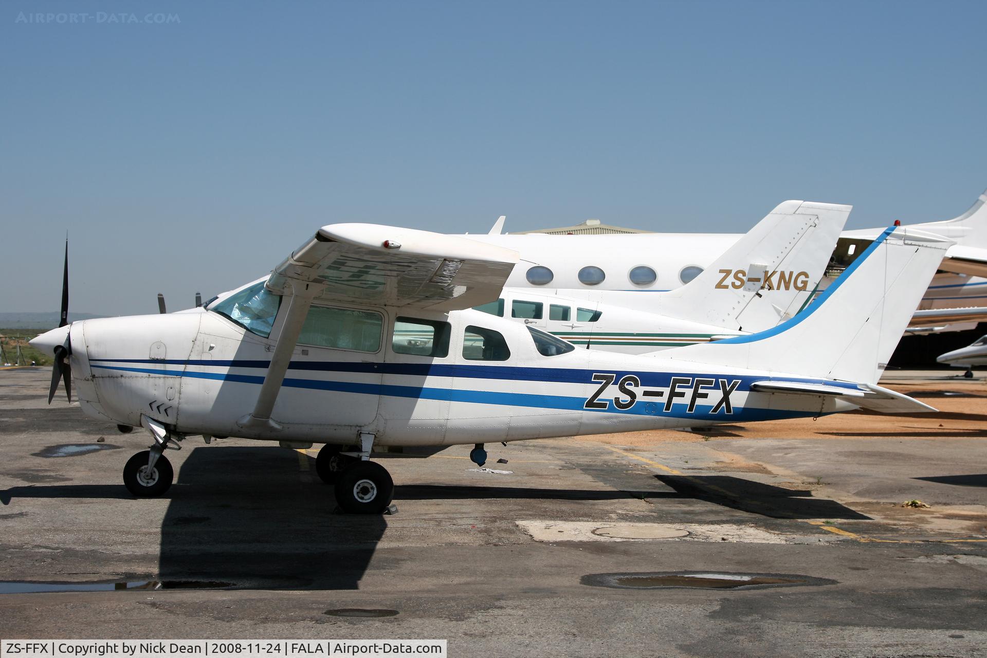 ZS-FFX, Cessna TU206C Turbo Super Skywagon C/N U206-1078, FALA