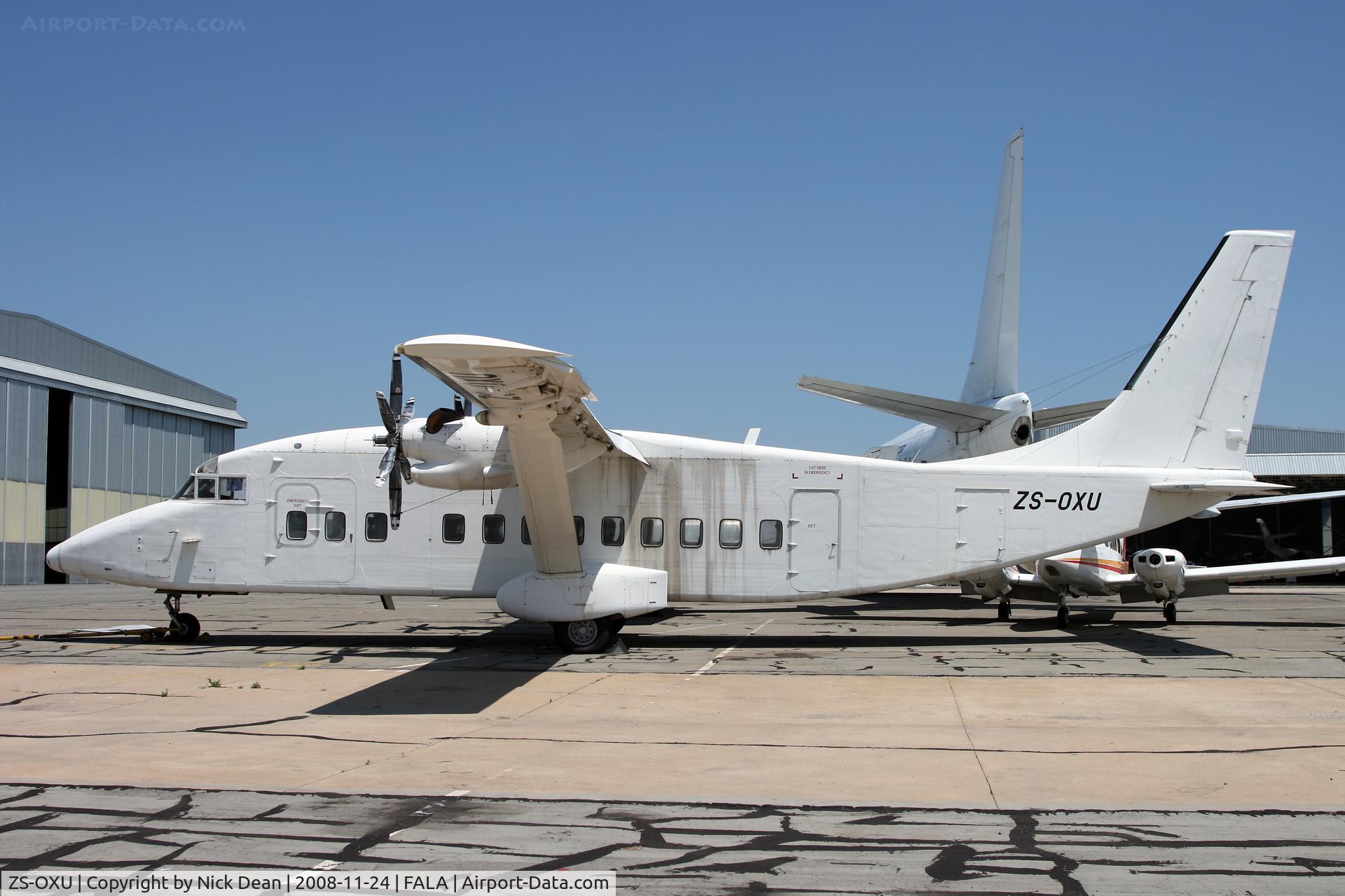 ZS-OXU, 1989 Short 360-300 C/N SH.3750, FALA