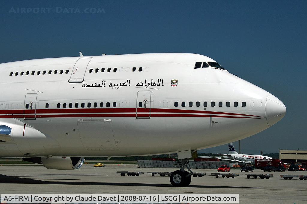 A6-HRM, 1998 Boeing 747-422 C/N 26903, Dubai Air Wing / Royal Flight