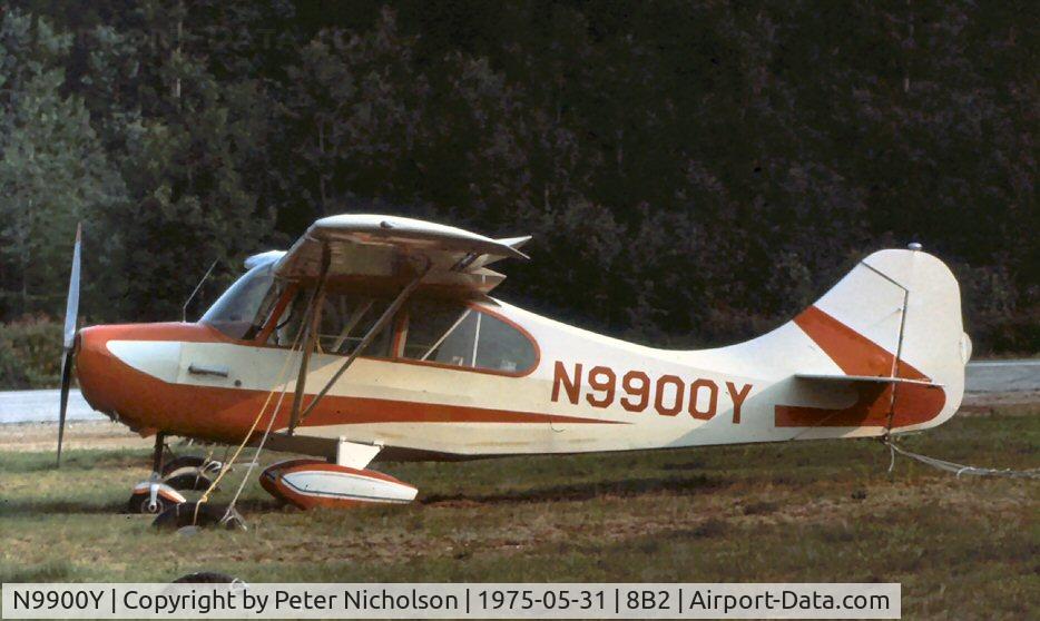 N9900Y, 1961 Champion 7EC C/N 7FC-440, This Champion was seen in New Hampshire in 1975 - marked as a 7FC Tri Traveller, not a 7EC.