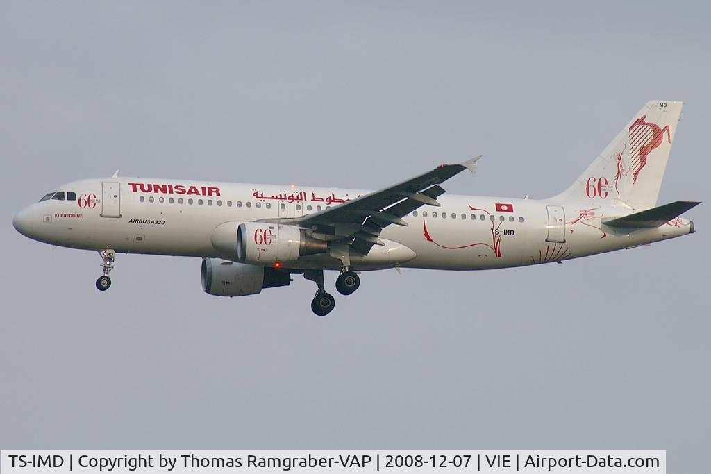 TS-IMD, 1991 Airbus A320-211 C/N 0205, Tunisair Airbus A320