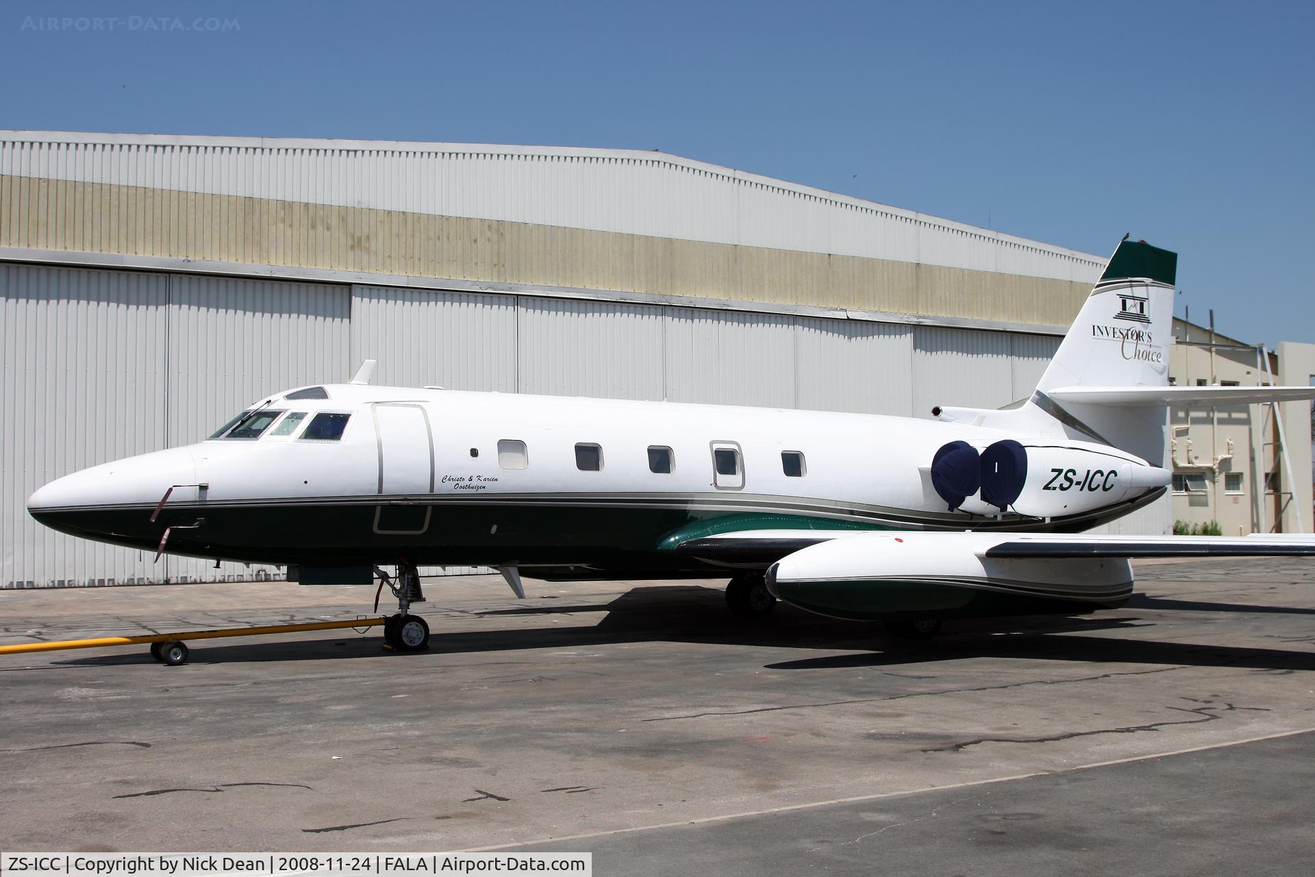ZS-ICC, 1979 Lockheed L-1329-25 JetStar II C/N 5223, FALA