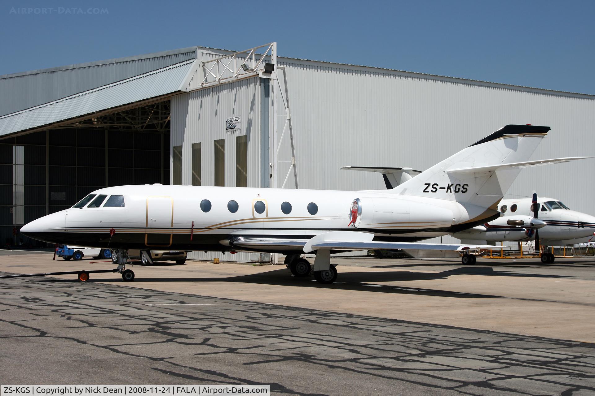ZS-KGS, 1978 Dassault Falcon (Mystere) 20F C/N 385, FALA
