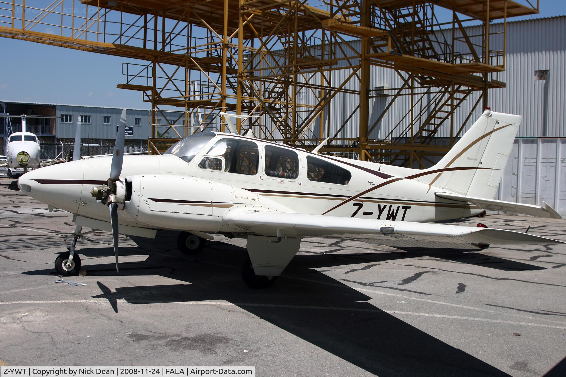 Z-YWT, 1964 Beechcraft 95-B55 Baron C/N TC-607, FALA