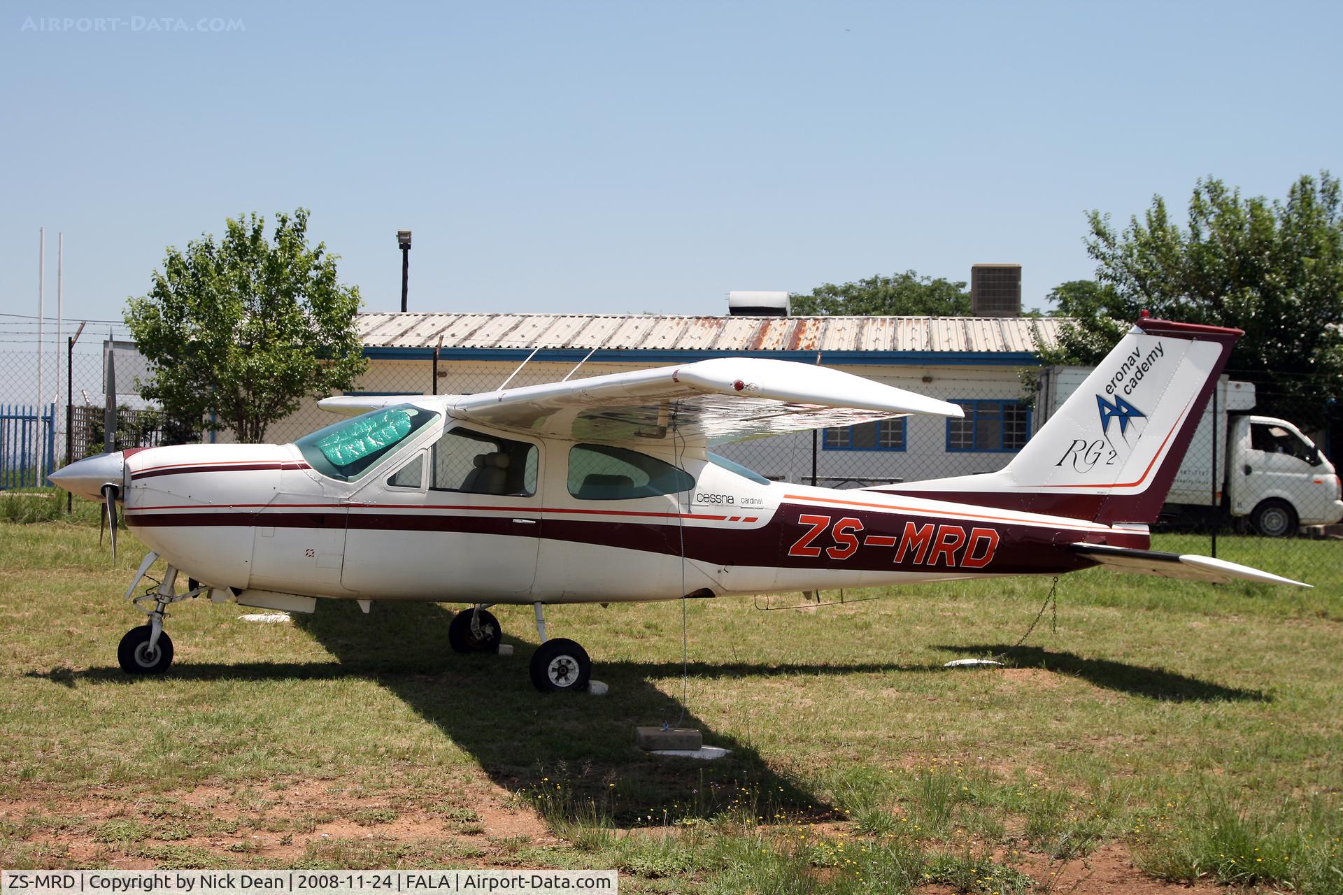 ZS-MRD, Cessna 177RG Cardinal C/N 177RG1228, FALA