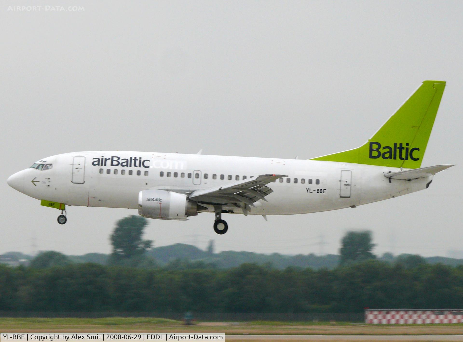 YL-BBE, 1998 Boeing 737-53S C/N 29073, Boeing B737-53S YL-BBE Air Baltic