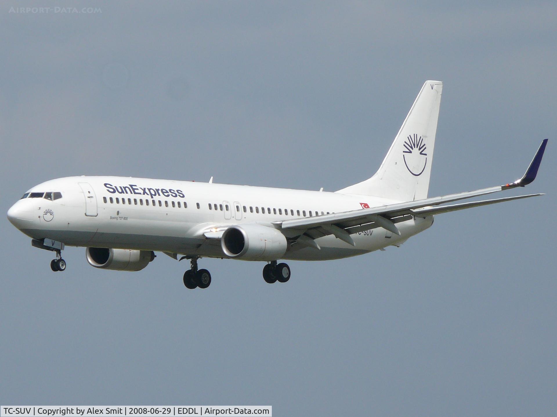 TC-SUV, 2001 Boeing 737-86N C/N 30807, Boeing B737-86N TC-SUV Sun Express