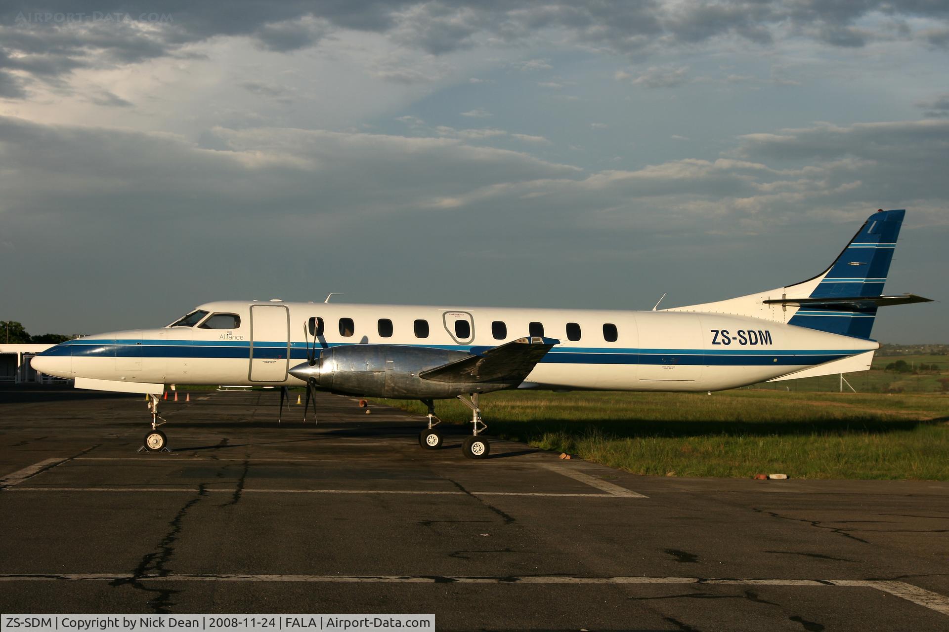 ZS-SDM, 1990 Swearingen SA227AC Metro III C/N AC-756, FALA