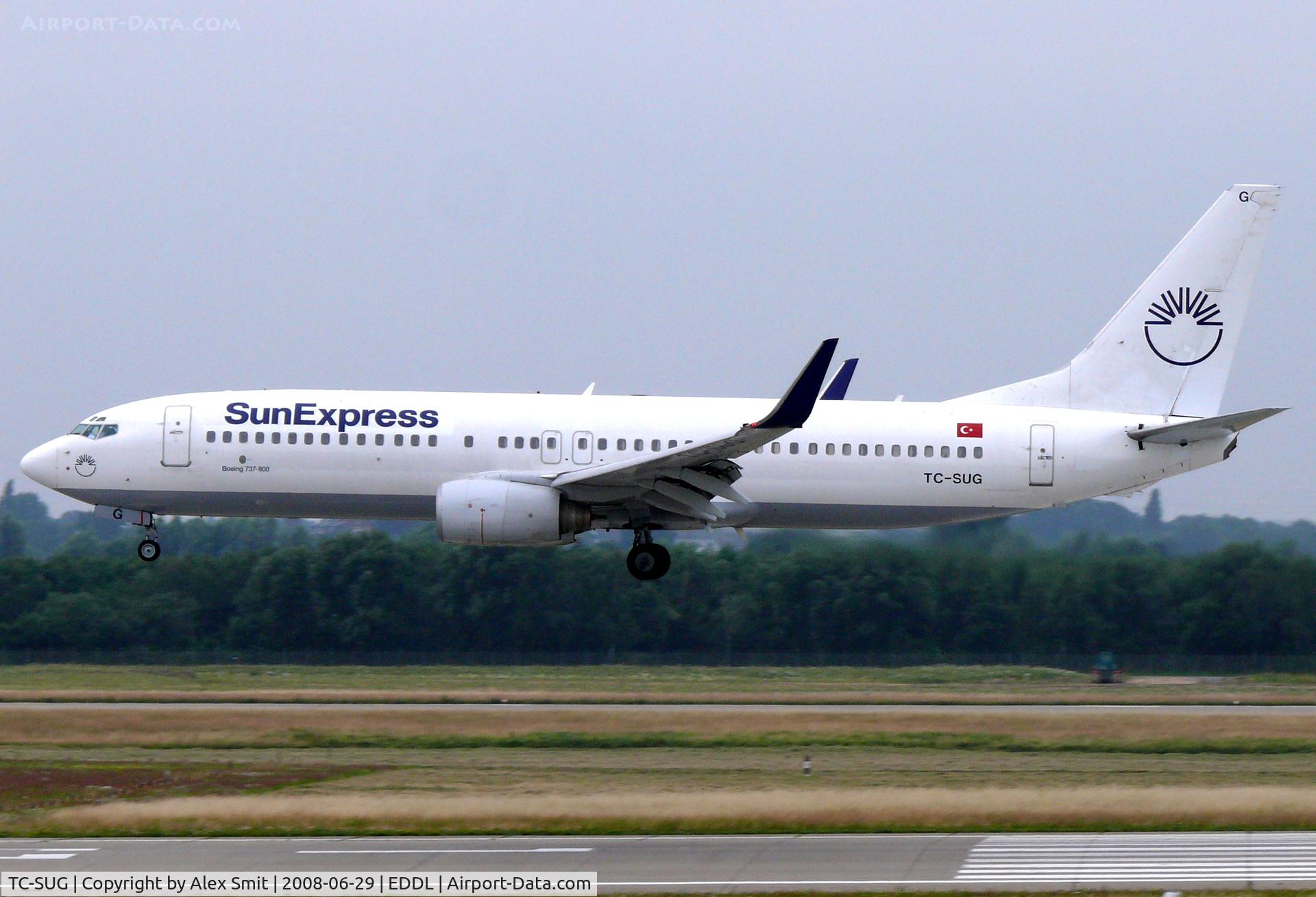 TC-SUG, 2002 Boeing 737-8CX C/N 32365, Boeing B737-8CX TC-SUG Sun Express