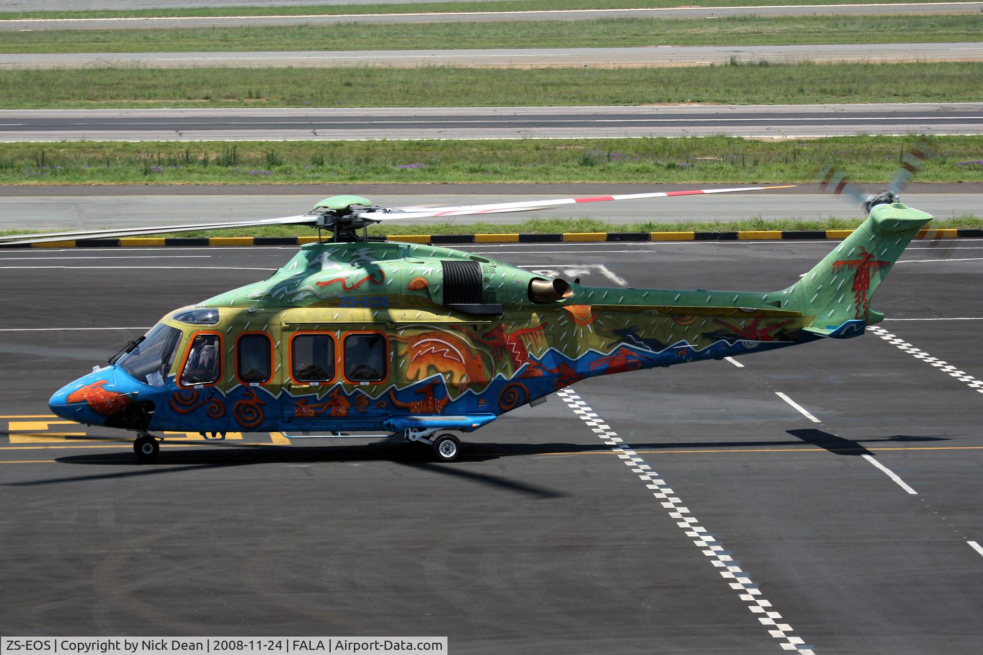 ZS-EOS, 2006 AgustaWestland AW-139 C/N 31052, FALA