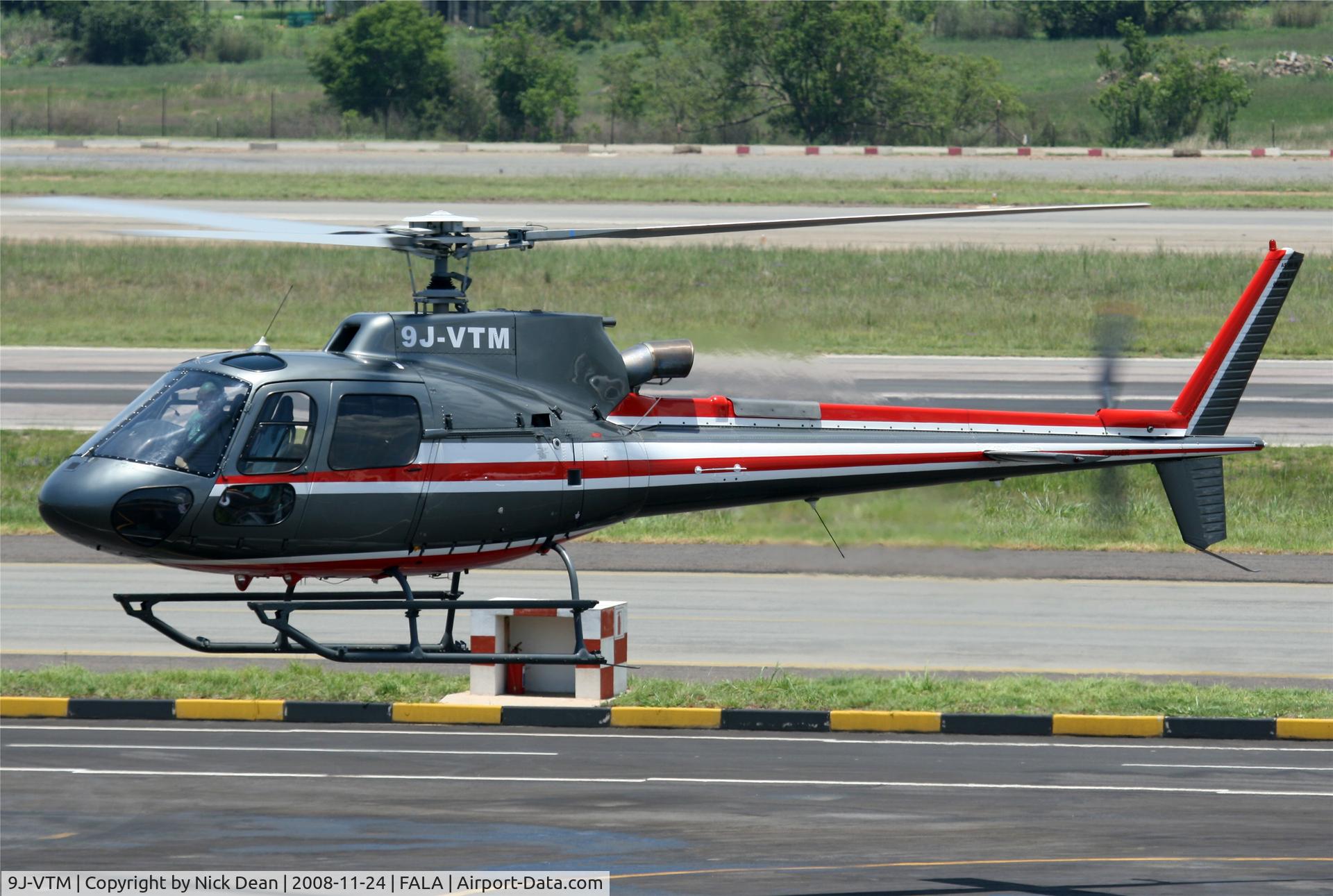 9J-VTM, Aerospatiale AS-350 Ecureuil C/N Not found 9J-VTM, FALA