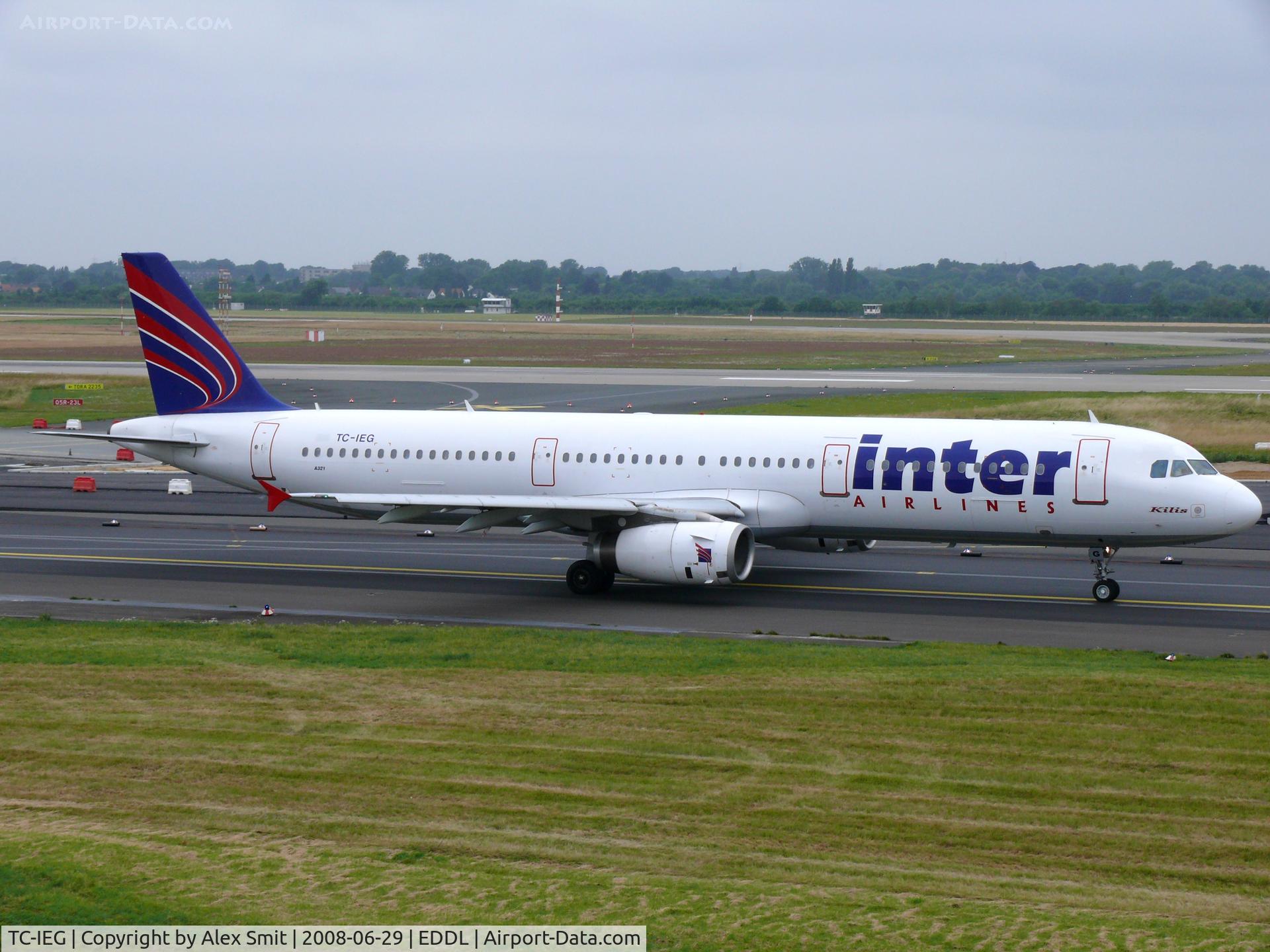 TC-IEG, 1999 Airbus A321-231 C/N 974, Airbus Industries A321-231 TC-IEG Inter Airlines