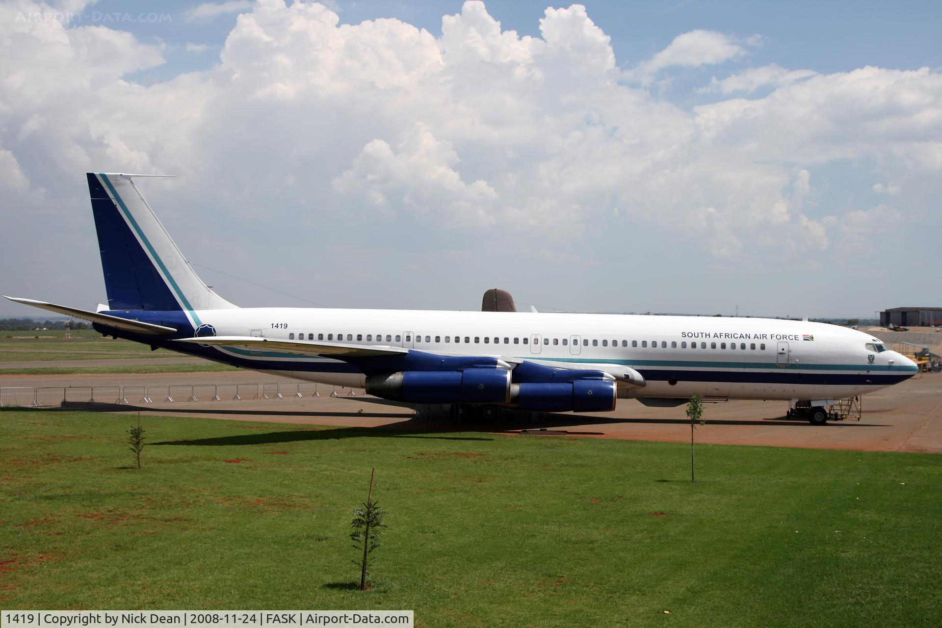 1419, 1968 Boeing 707-328C C/N 19917/763, FASK Swartkop AFB Museum