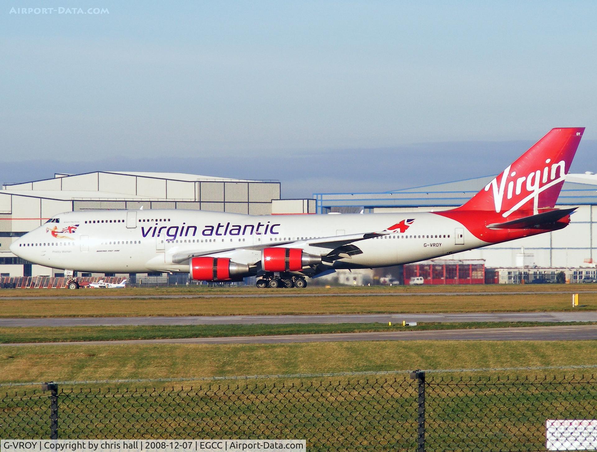 G-VROY, 2001 Boeing 747-443 C/N 32340, Virgin Atlantic