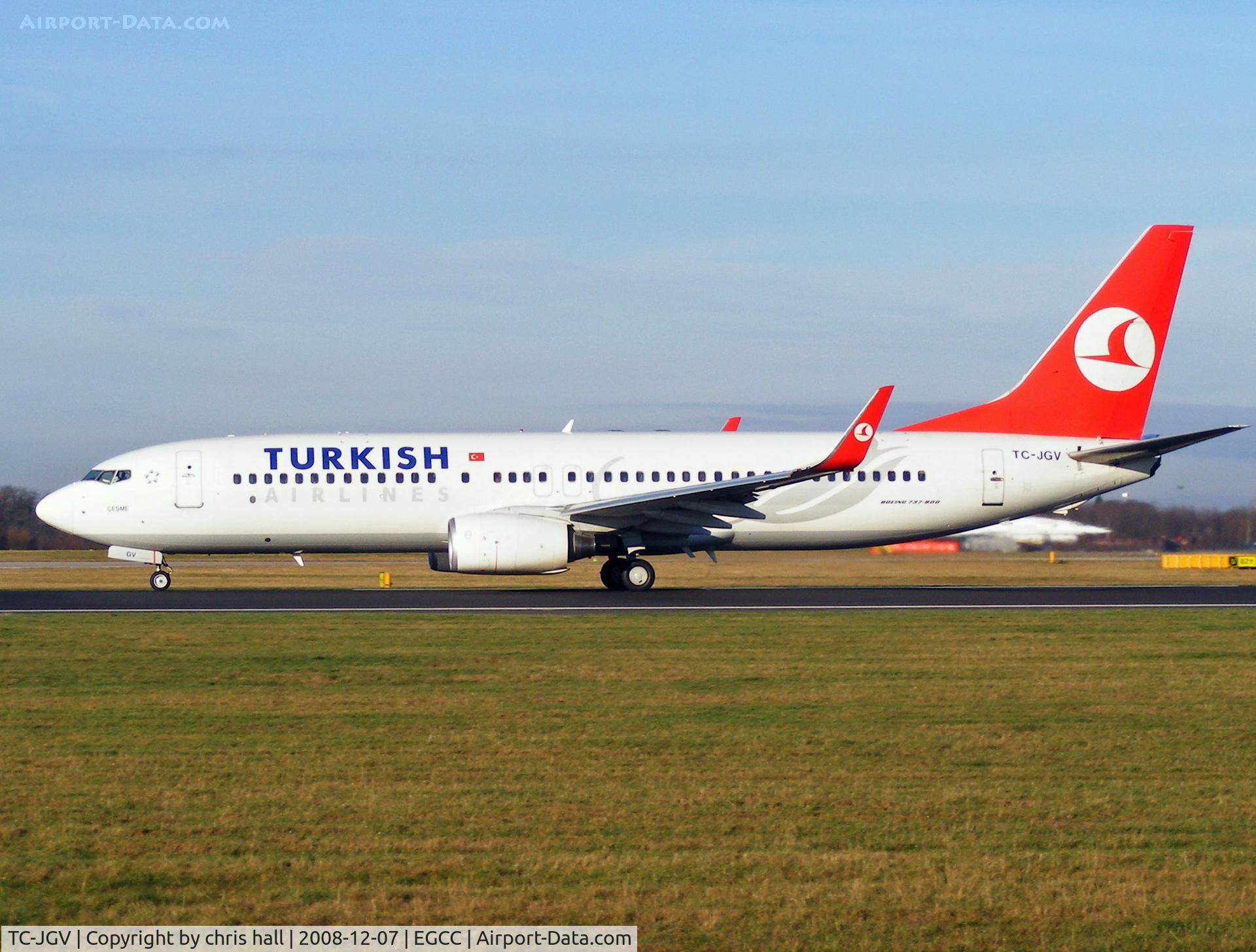 TC-JGV, 2006 Boeing 737-8F2 C/N 34419, Turkish Airlines