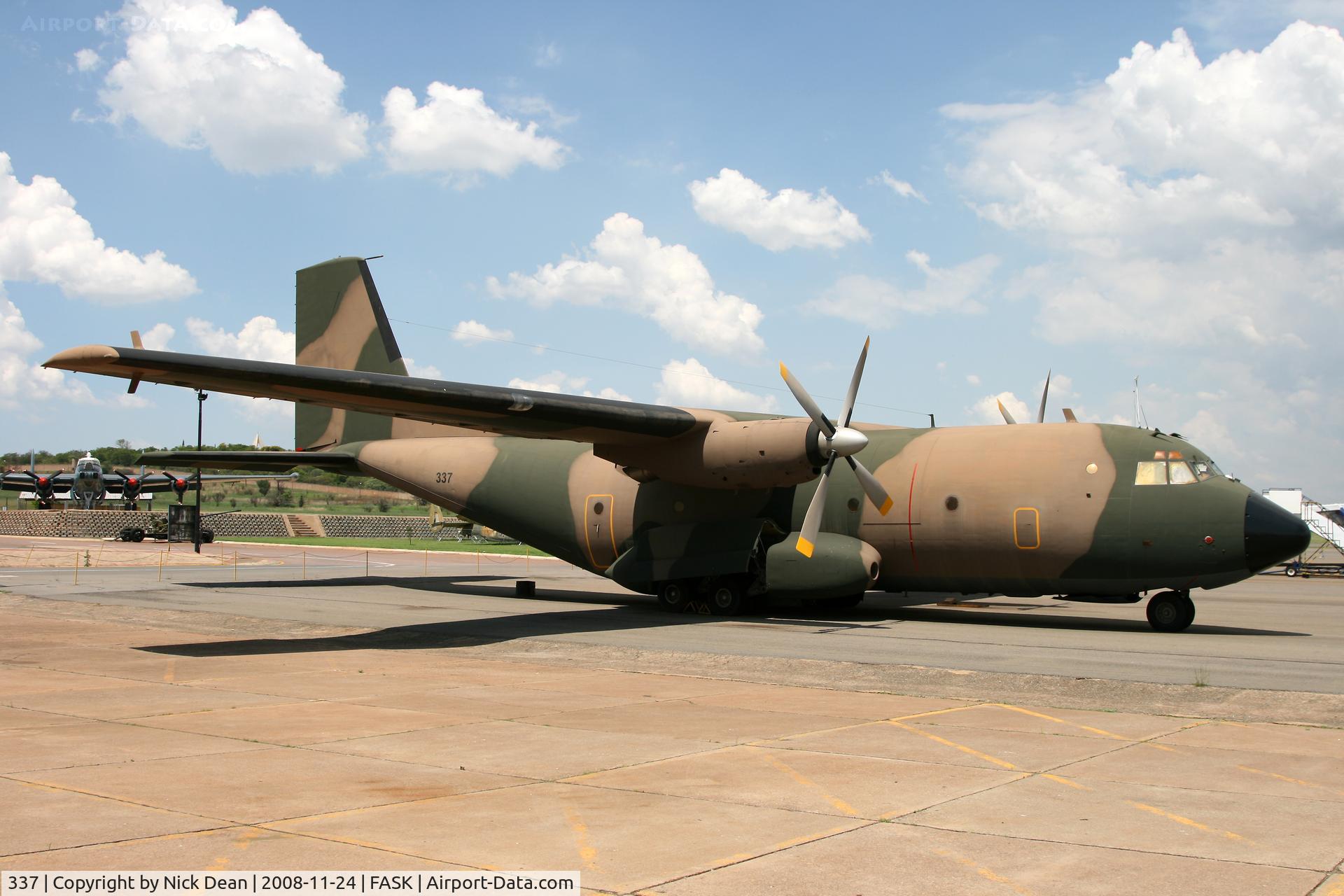 337, 1969 Transall C-160Z C/N Z4, FASK Swartkop AFB Museum