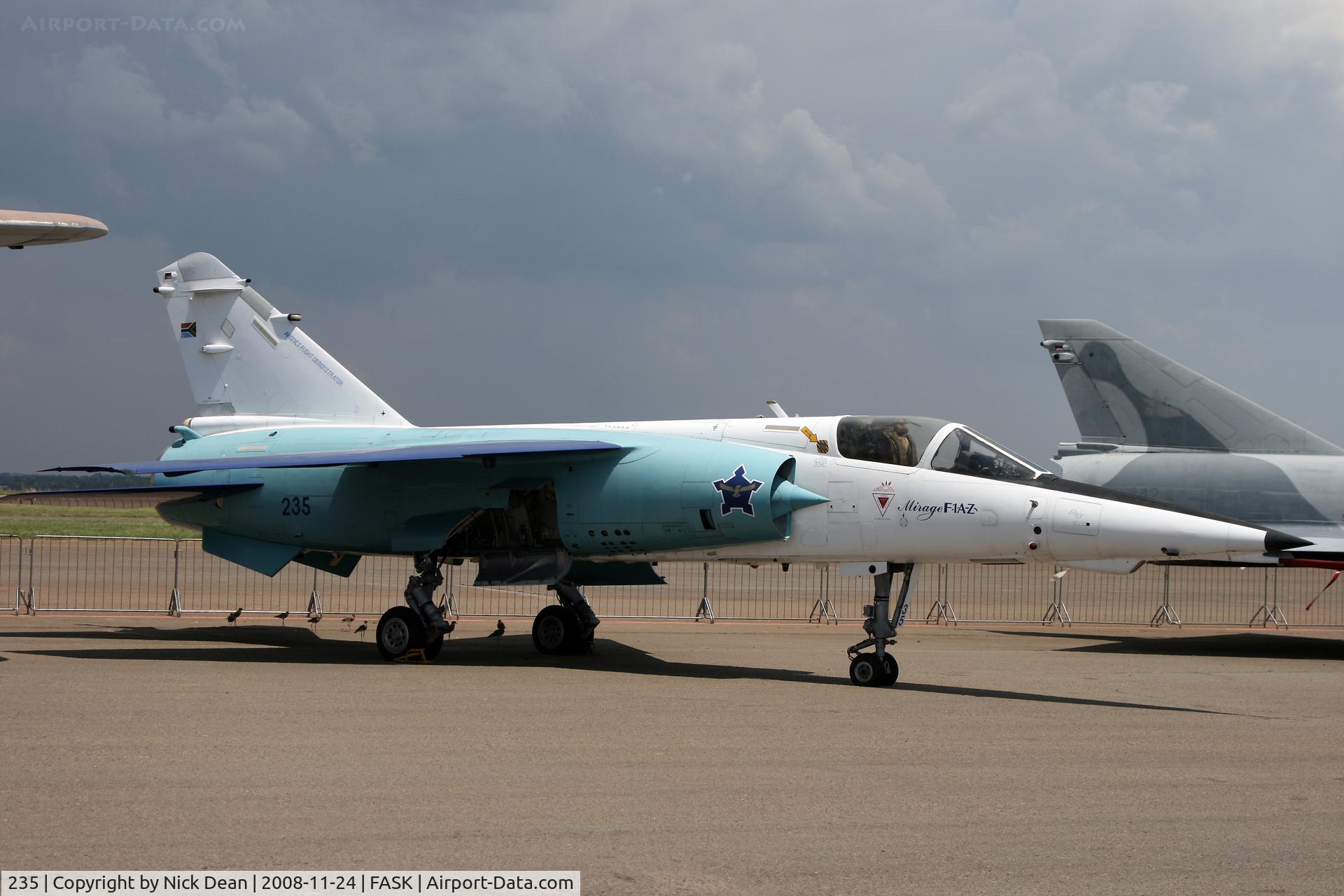 235, Dassault Mirage F.1AZ C/N 143, FASK Swartkop AFB Museum