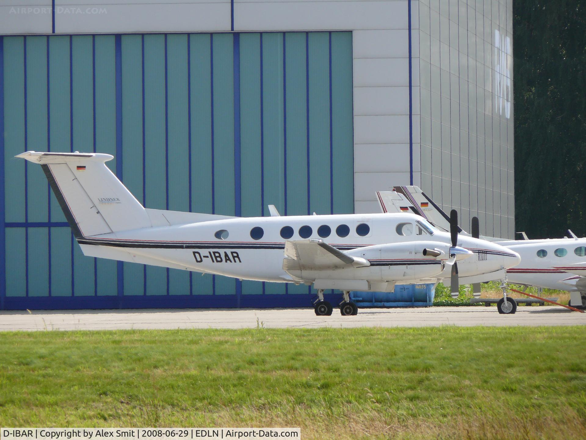 D-IBAR, 1986 Beech B200 Super King Air King Air C/N BB-1280, Beechcraft B200 Super King Air D-IBAR Lindner Hotels