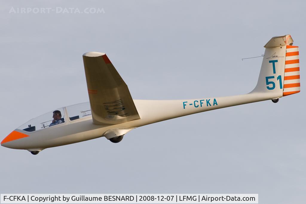 F-CFKA, Grob G-103 Twin Astir II C/N 3585, Landing 12