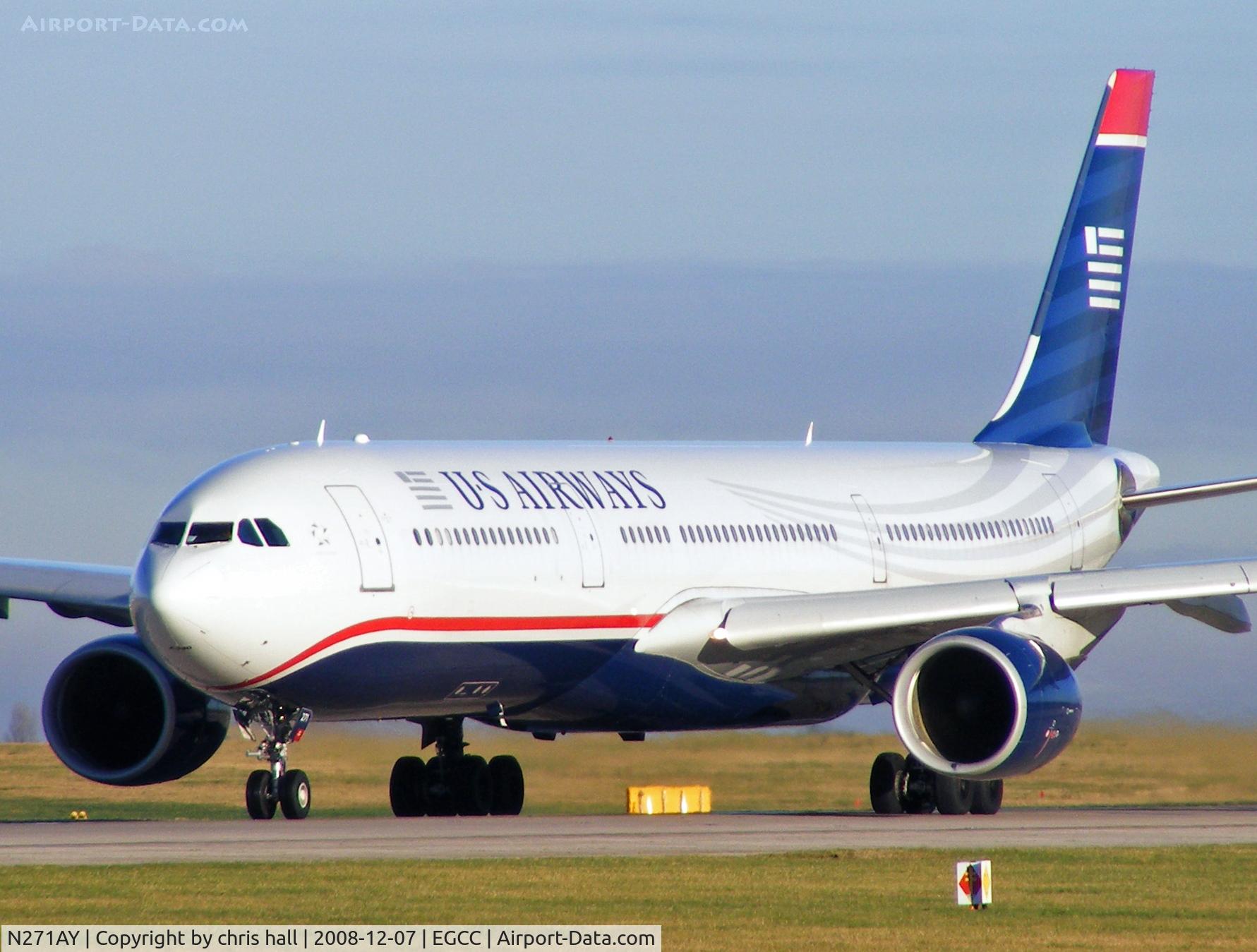 N271AY, 2000 Airbus A330-323 C/N 0323, US Airways