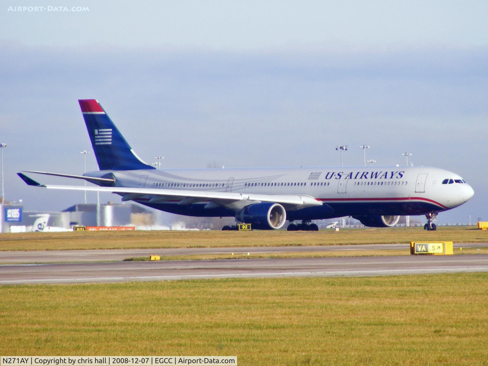 N271AY, 2000 Airbus A330-323 C/N 0323, US Airways