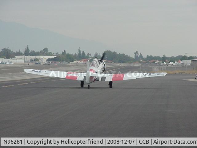 N96281, 1976 North American AT-6C Harvard IIA C/N 3832, Parking prior to being put away