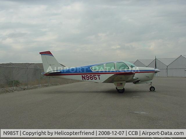 N985T, 1960 Beech 35-33 Debonair C/N CD-182, Parked at Cable