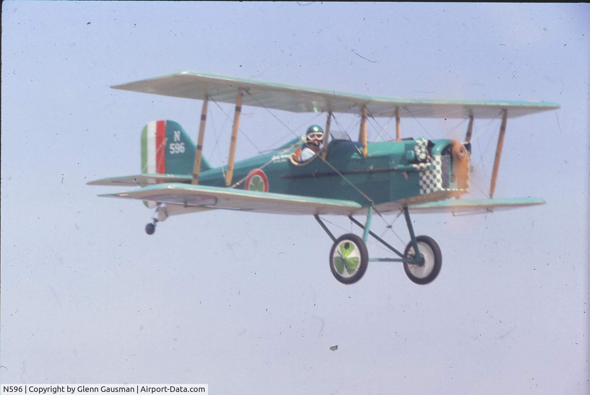 N596, 1974 Royal Aircraft Factory SE-5A Replica C/N 072041, Aircraft in its original 'Irish Air Force' color scheme