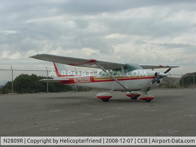 N2809R, 1967 Cessna 182K Skylane C/N 18258409, Parked at Cable