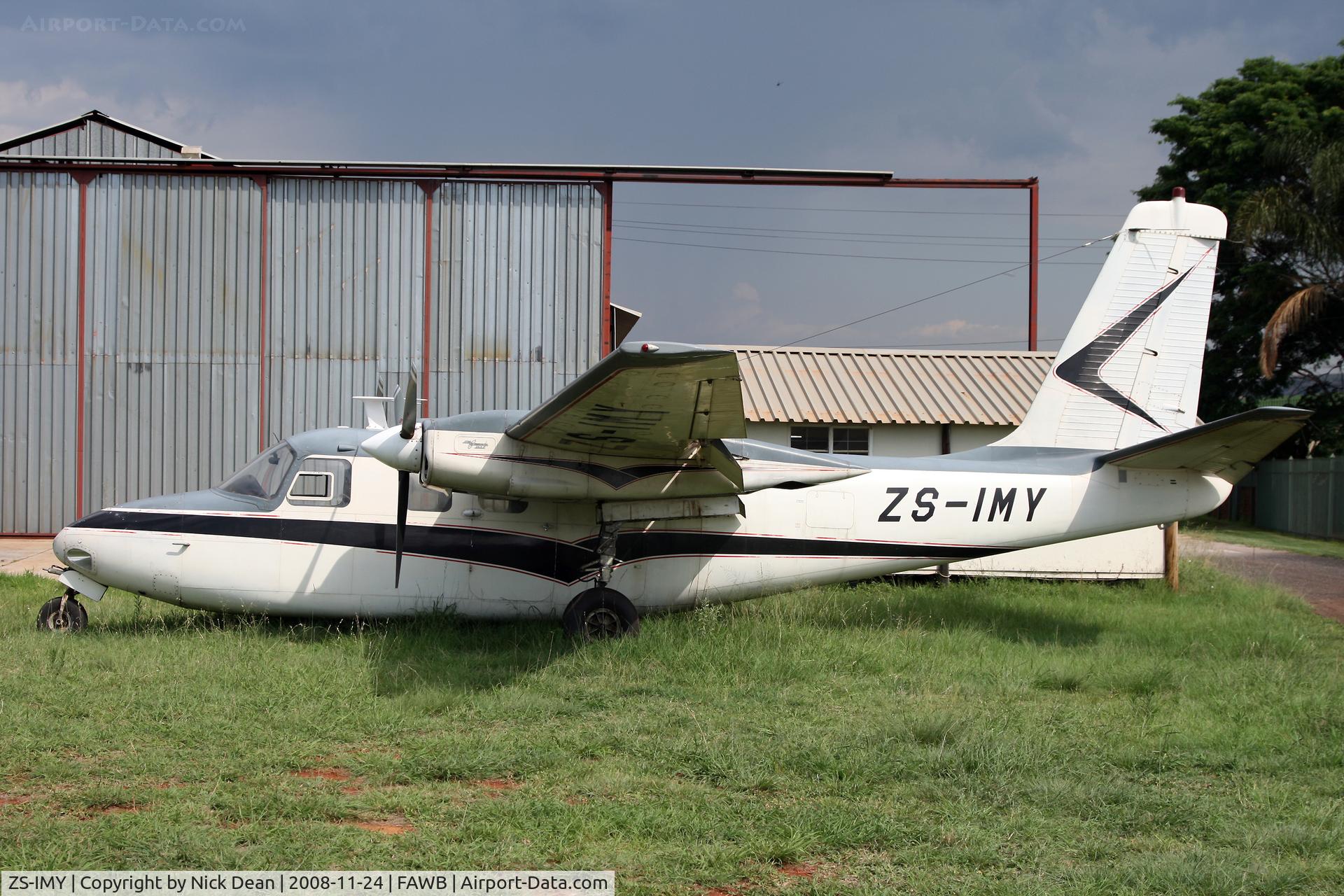 ZS-IMY, 1961 Aero Commander 680F Commander Commander C/N 680F-1090-68, FAWB