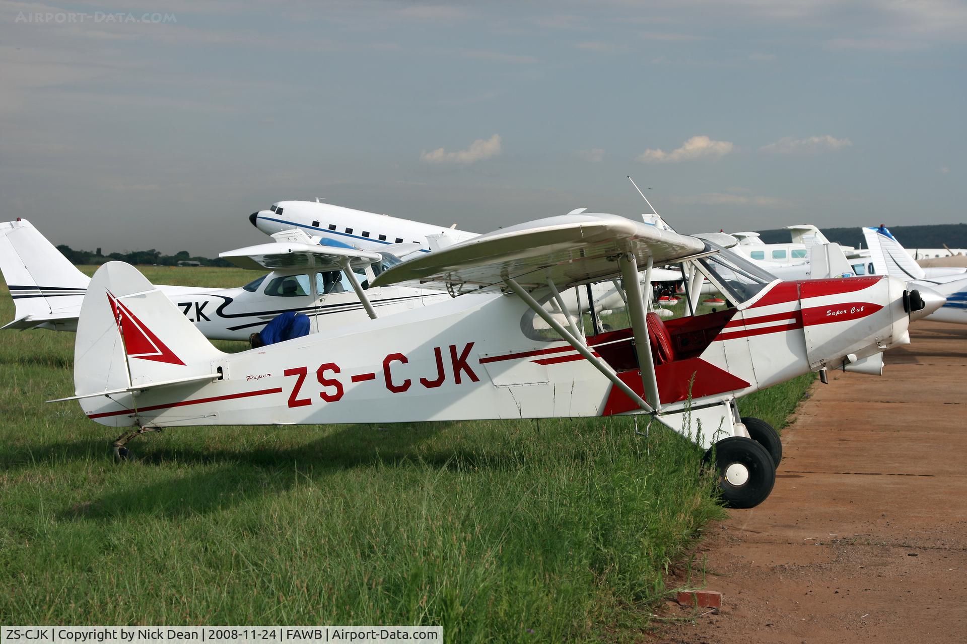 ZS-CJK, Piper PA-18A-150 Super Cub Super Cub C/N 18-6317, FAWB