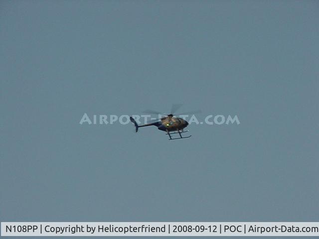 N108PP, 2008 MD Helicopters 369E C/N 0578E, On Patrol for City of Pomona